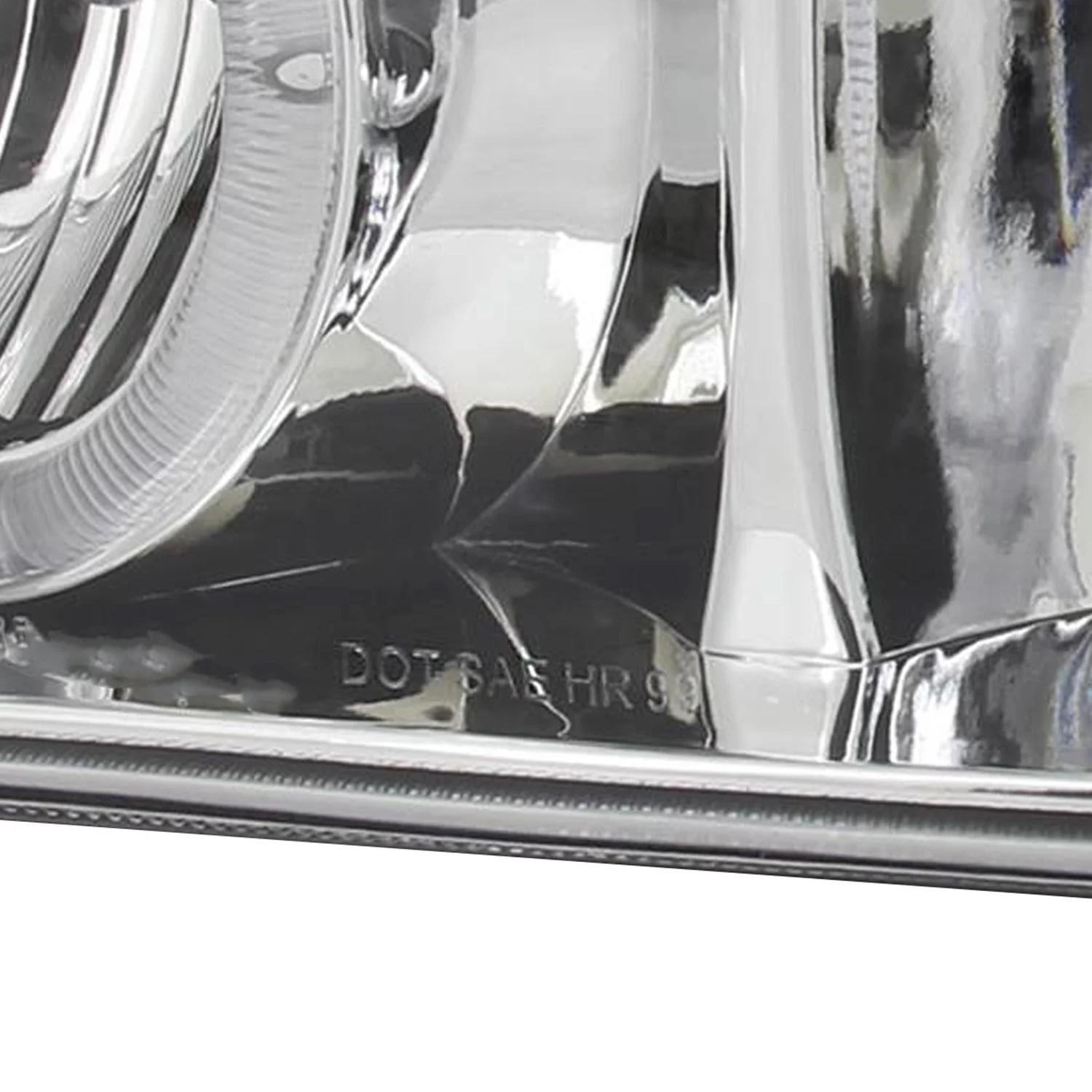 1999-2002 Chevy Silverado/ 00-2006 Tahoe Suburban Dual Halo Headlights Chrome - Image 6