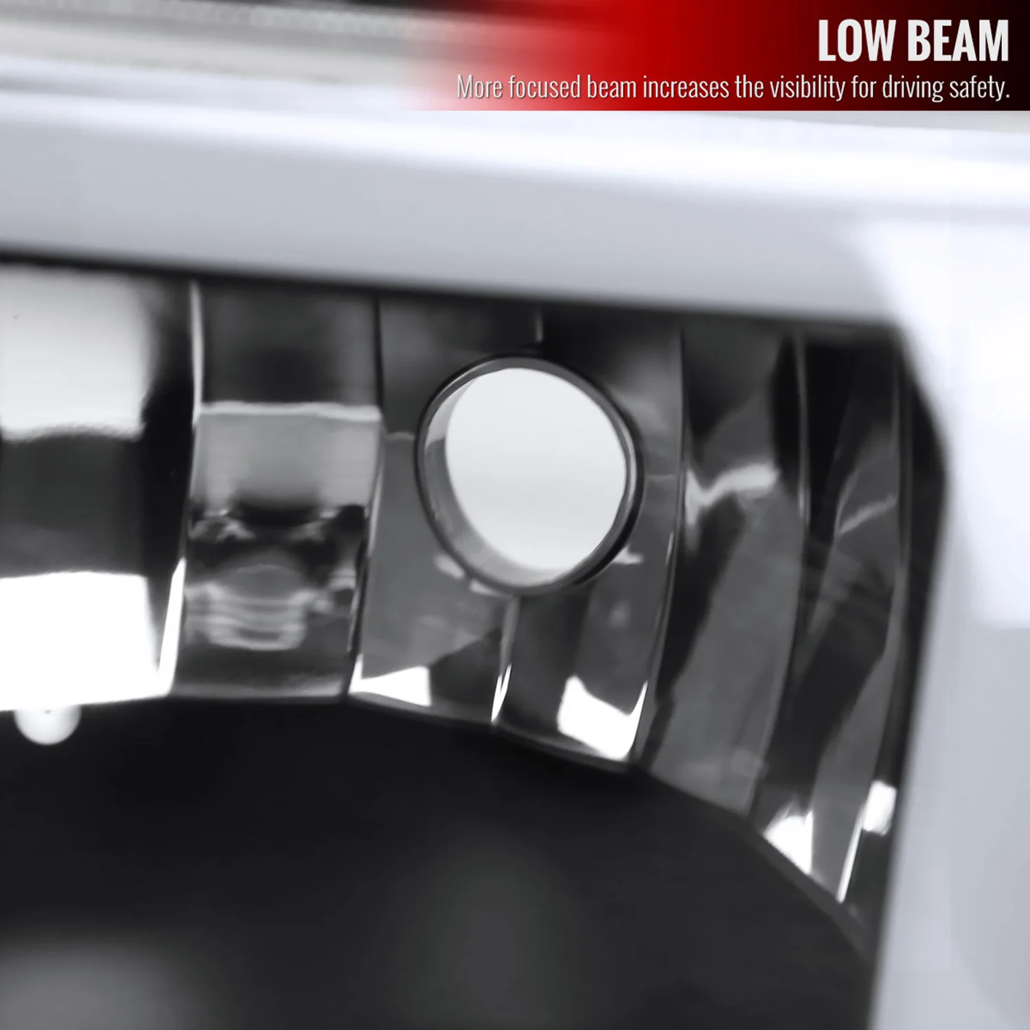 1999-2002 Chevy Silverado 1500 2500 /Tahoe Suburban LED Headlights Black - Image 3