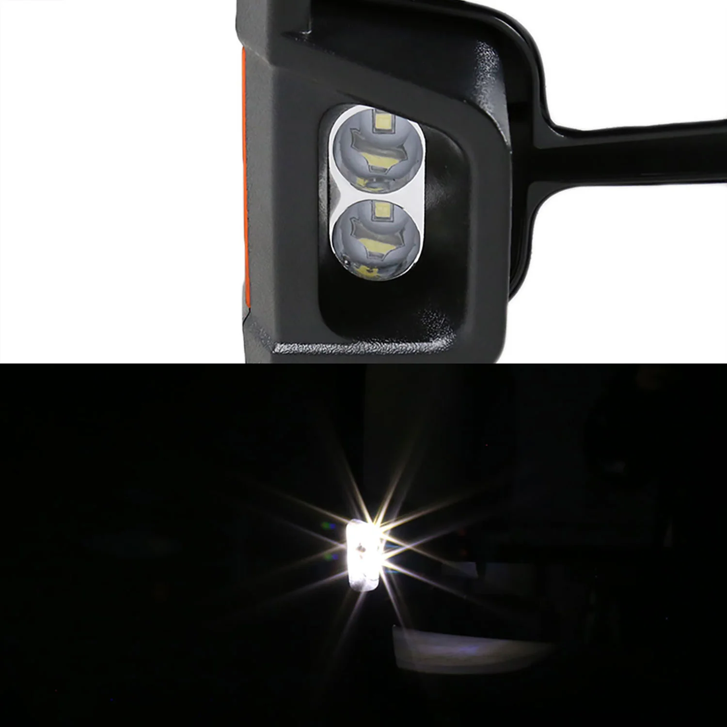 1999-2002 Chevy Silverado/Tahoe/Sierra/Yukon Heated Towing Mirrors Amber - Image 3