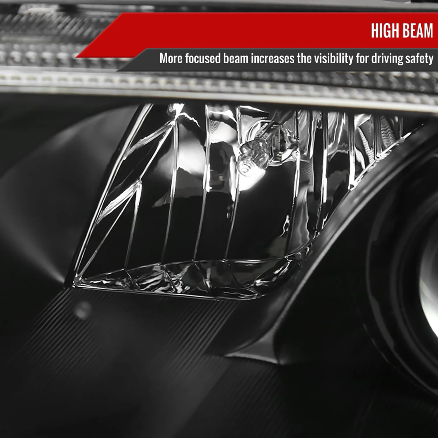 1999-2006 Audi TT LED Bar Projector Headlights Matte Black/Clear Lens - Image 4