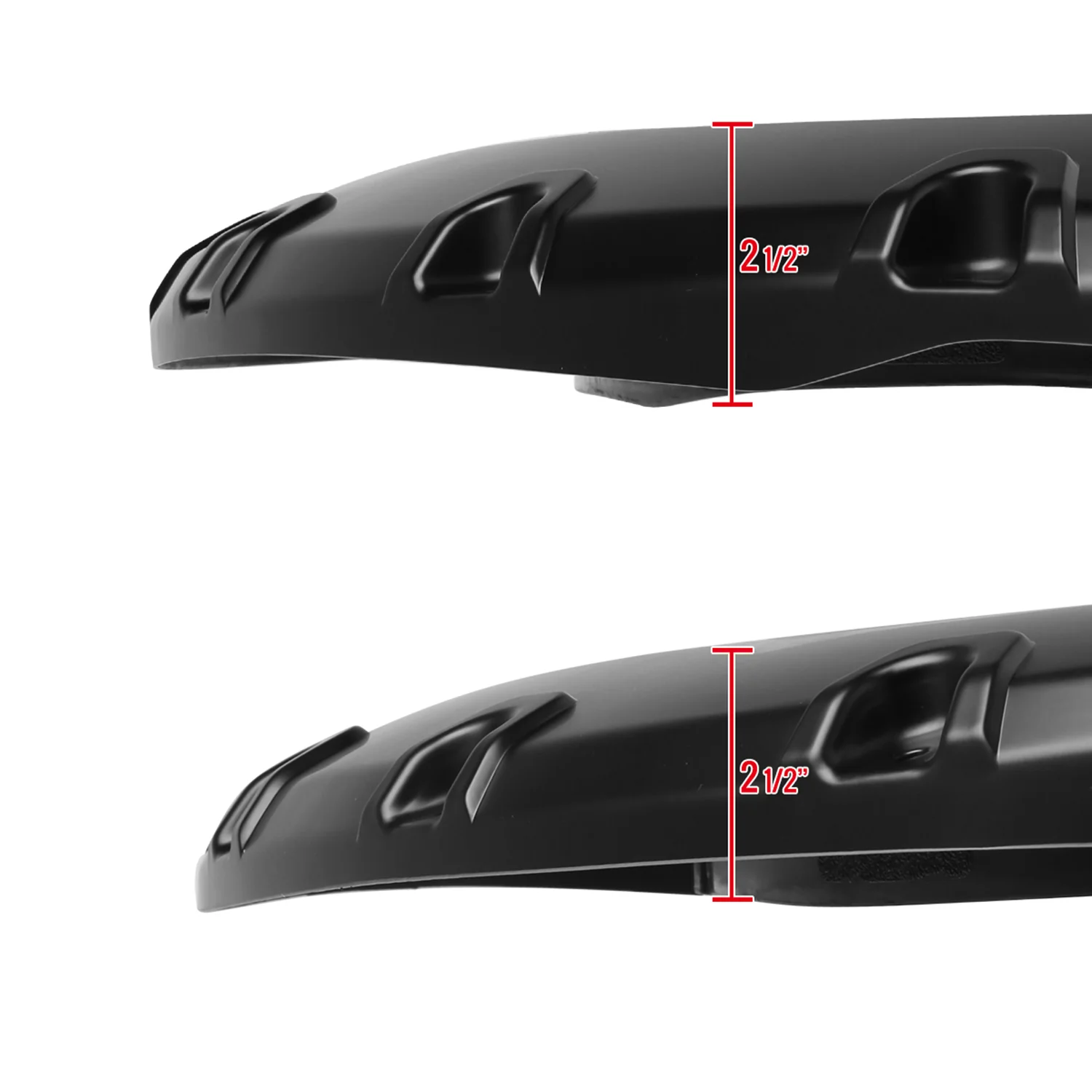 1999-2007 Ford F-250/F-350 SuperDuty Smooth Rivet Style Fender Flares - Image 3