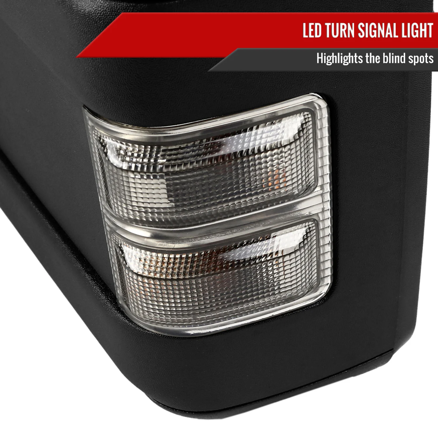 1999-2016 Ford F-250/350/450/550 Manual Towing Mirrors Smoke Lens &Turn Signal - Image 5