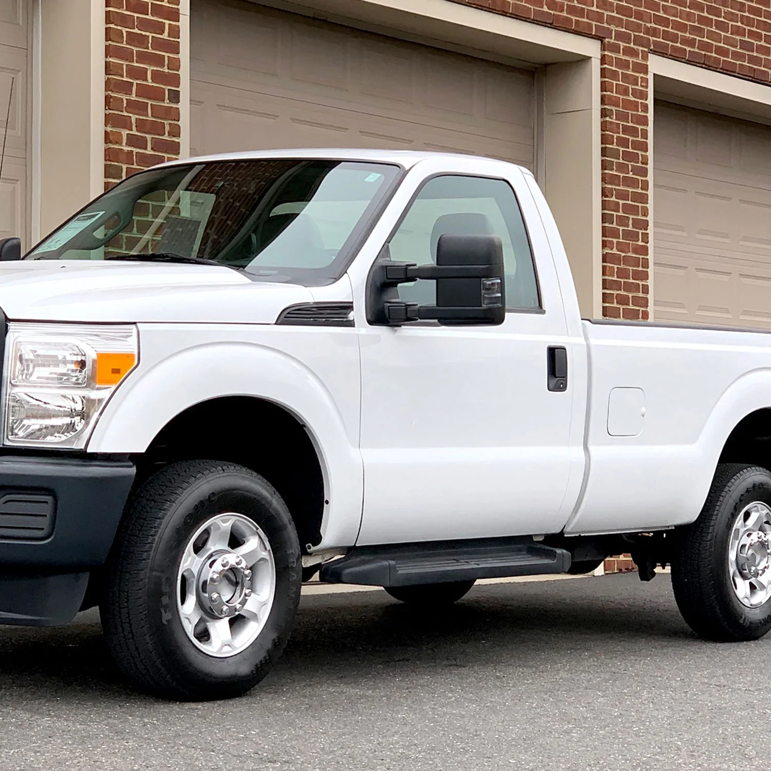 1999-2016 Ford F-250/350/450/550 Manual Towing Mirrors Smoke Lens &Turn Signal - Image 9