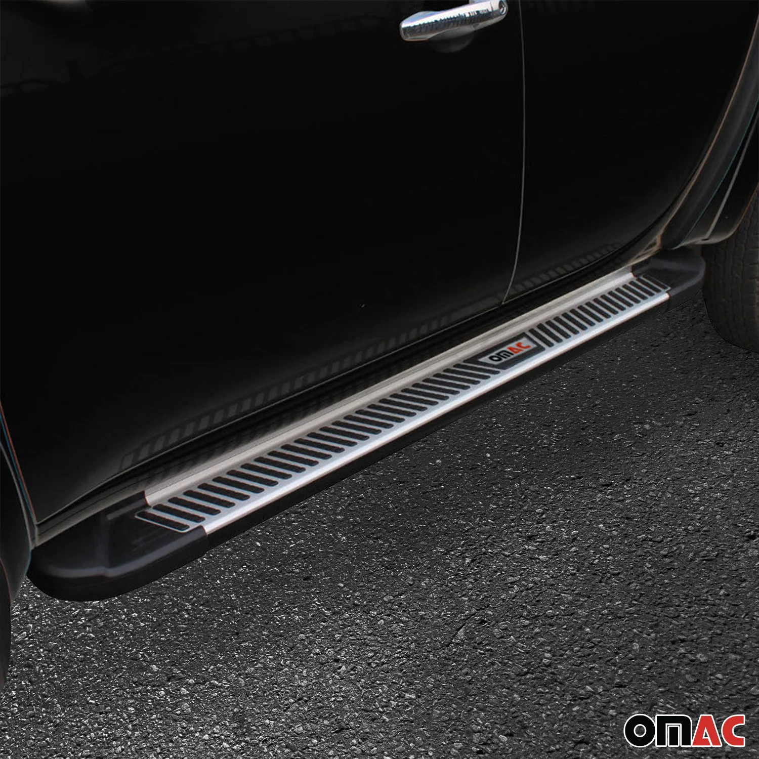 1999-2016 Ford F250/350/450/550 Nerf Bar Side Step Running Boards Aluminum 2Pcs - Image 5