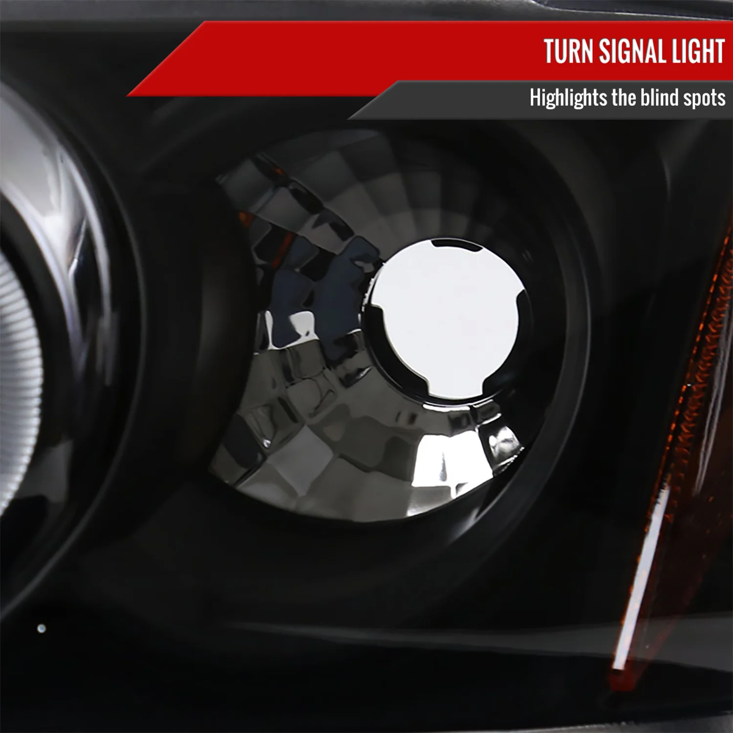 2000-2003 Nissan Sentra Dual Halo Projector Headlights Matte Black/Clear Lens - Image 5