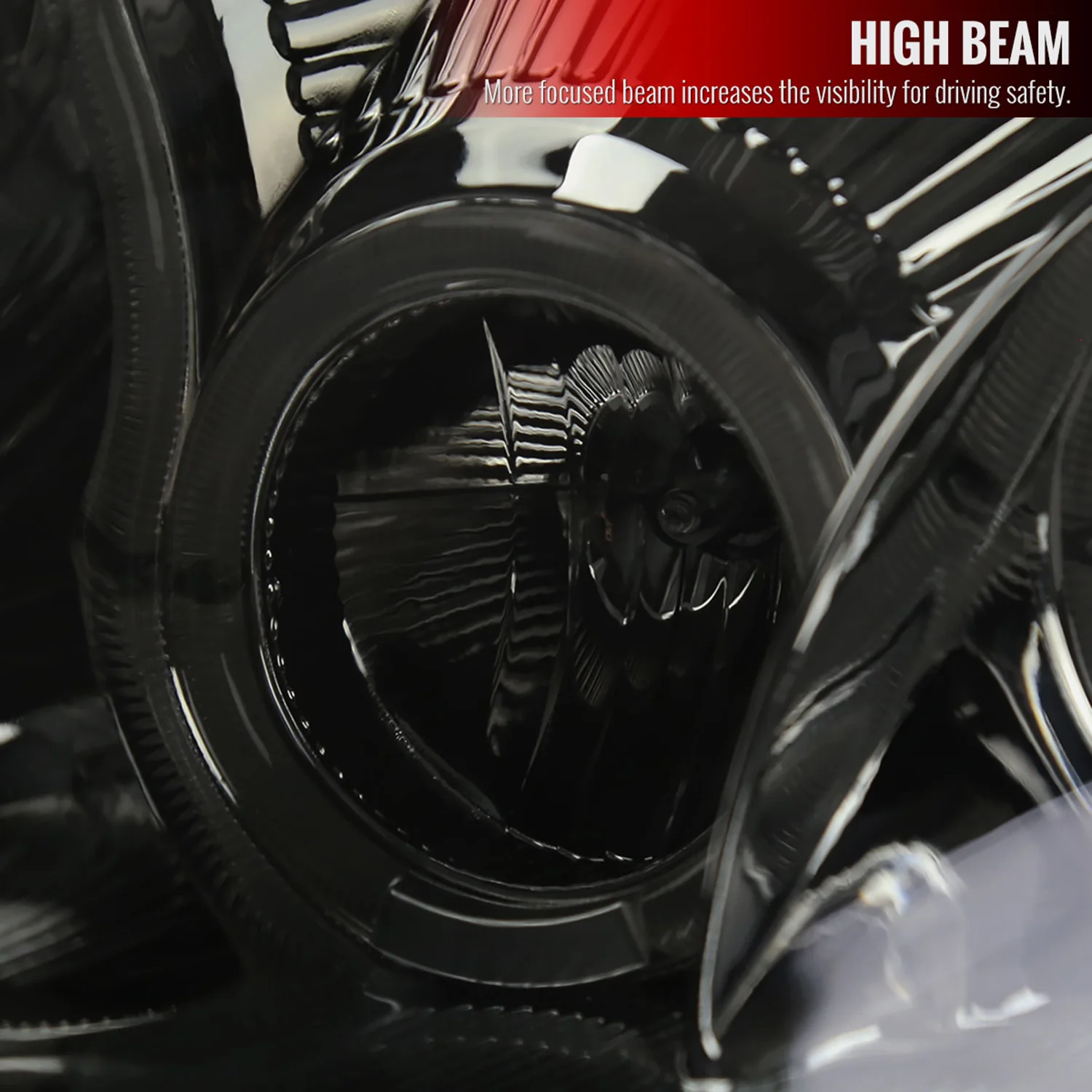 2000-2005 Mitsubishi Eclipse Dual Halo Projector Headlights Chrome/Smoke Lens - Image 4