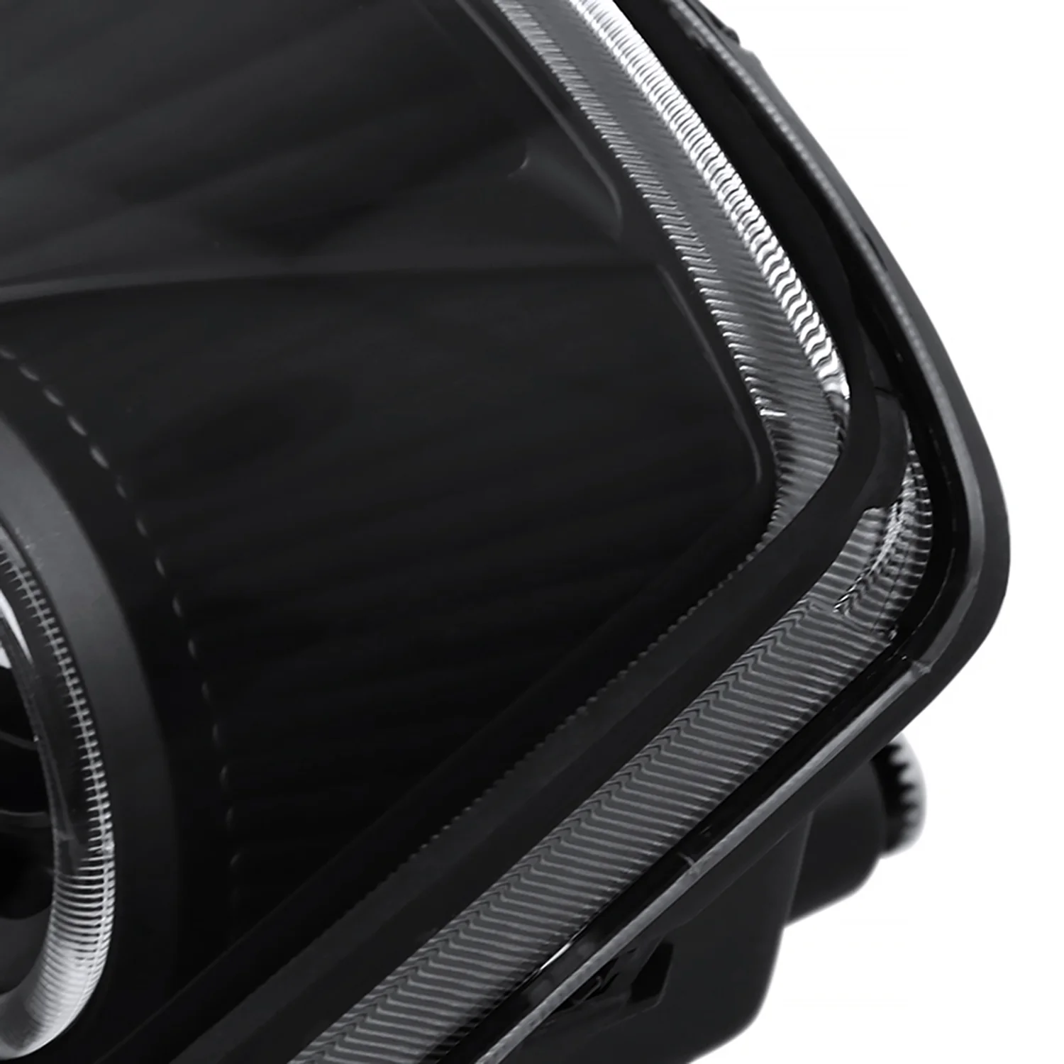 2000-2005 Mitsubishi Eclipse Dual Halo Projector Headlights LED Light Black - Image 6