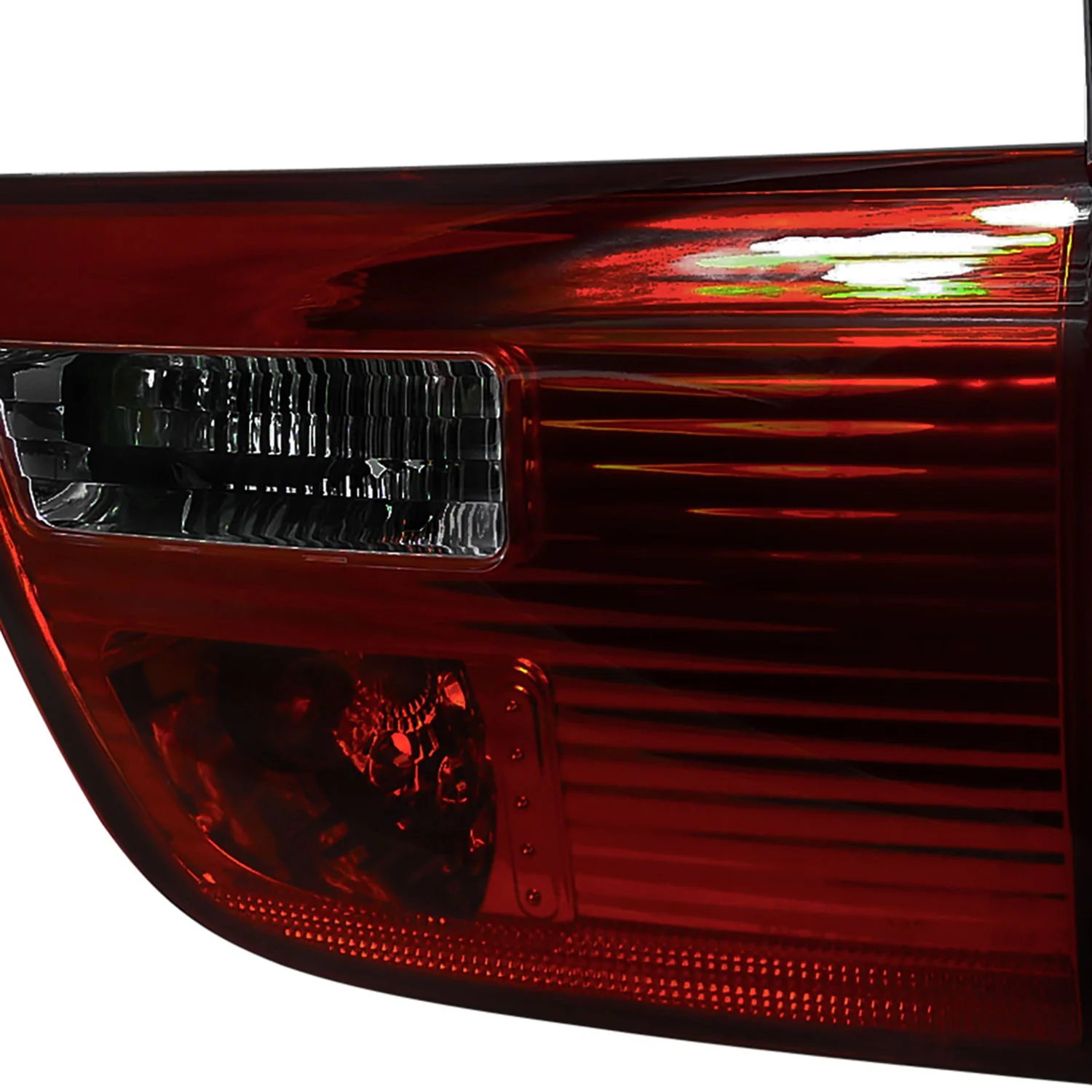 2000-2006 BMW E53 X5 Tail Lights - APC Chrome Housing/Red Smoke Lens - Image 6