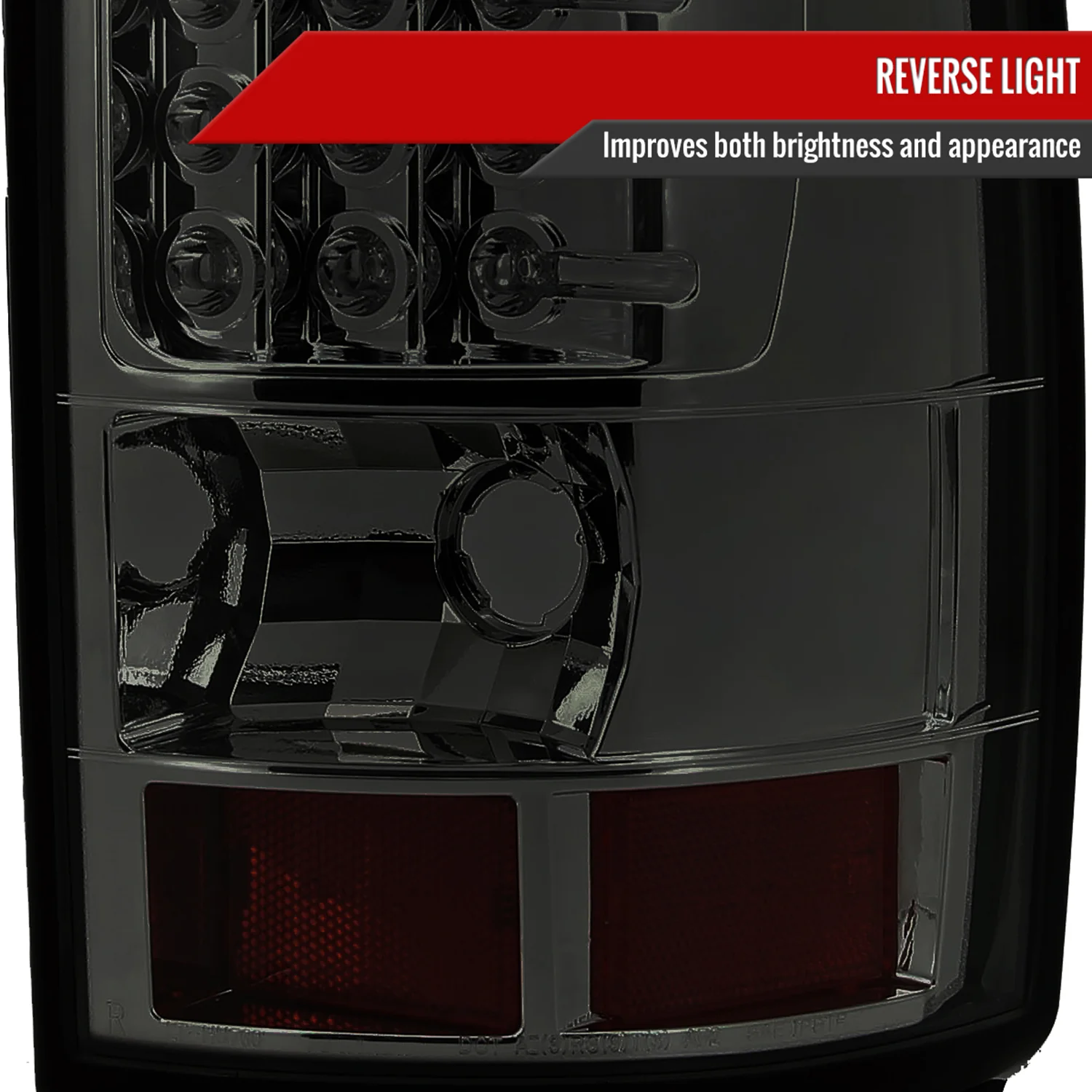 2000-2006 Chevy Suburban/Tahoe GMC Yukon/Yukon XL LED Tail Lights Chrome/Smoke - Image 4