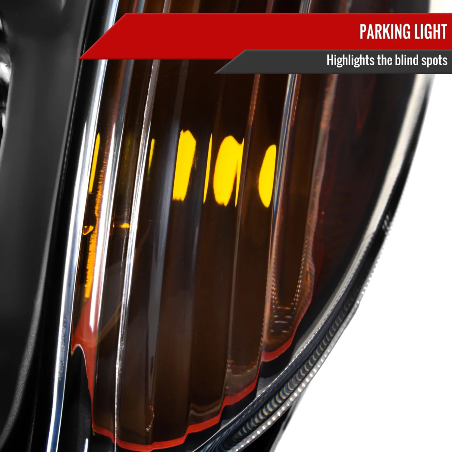 2001-2003 Toyota RAV4 Factory Style Headlights Matte Black/Clear Lens - Image 4