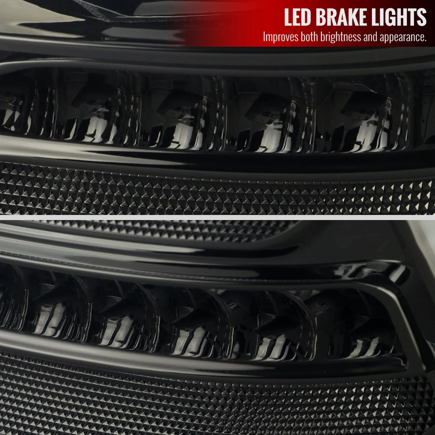 2001-2004 Mercedes Benz W203 C-Class Turn Signal LED Tail Lights Chrome/Smoke - Image 5