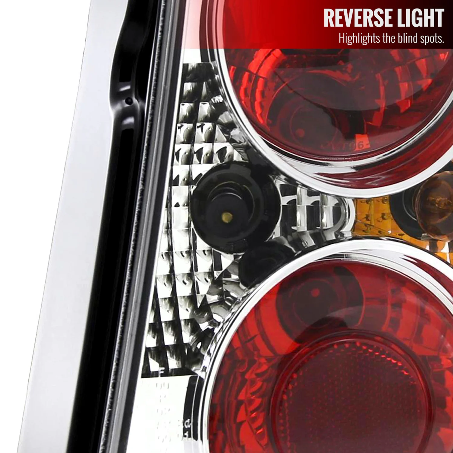 2001-2005 VW Passat Sedan Tail Lights Chrome Housing/Clear Lens - Image 5
