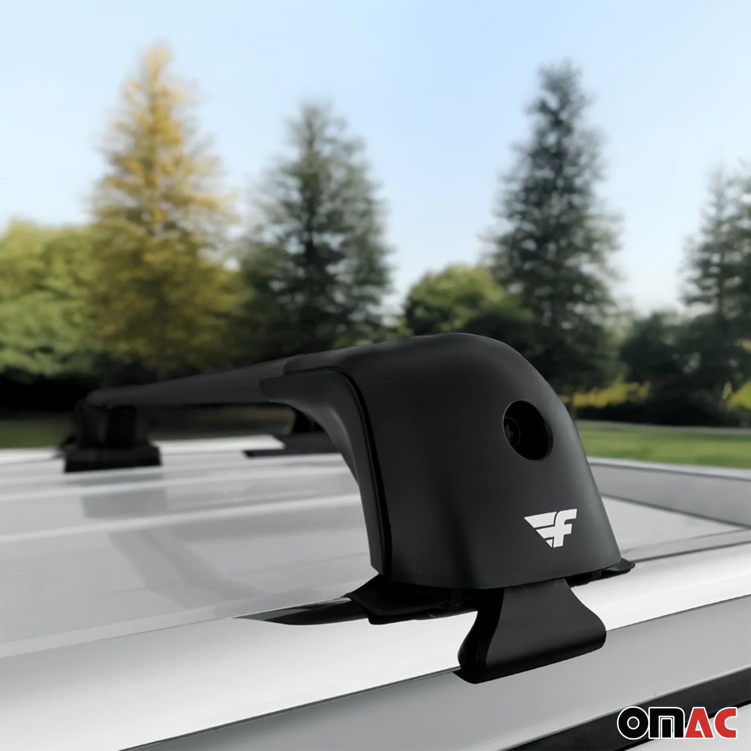 2001-2012 Toyota RAV4 Roof Racks Cross Bars Black - Image 3