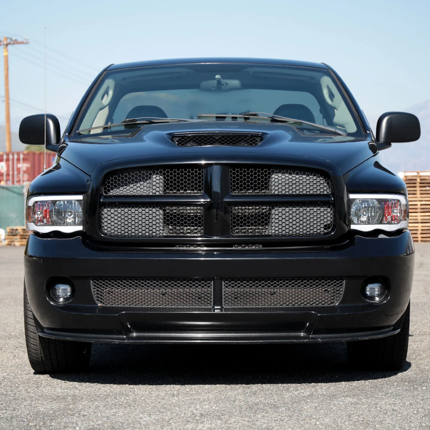 2002-2005 Dodge RAM 1500 / 2500/3500 LED Tube Factory Headlights - Image 10