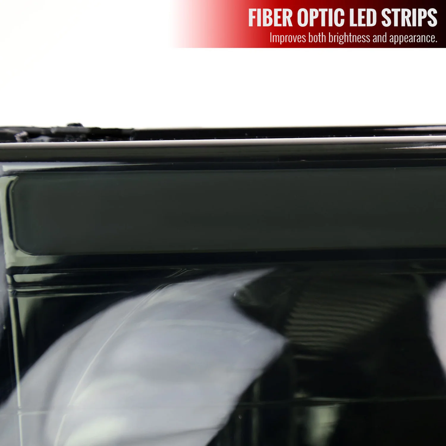 2002-2005 Dodge RAM 1500 /RAM 2500/3500 LED Tube Factory Headlights Smoked - Image 4