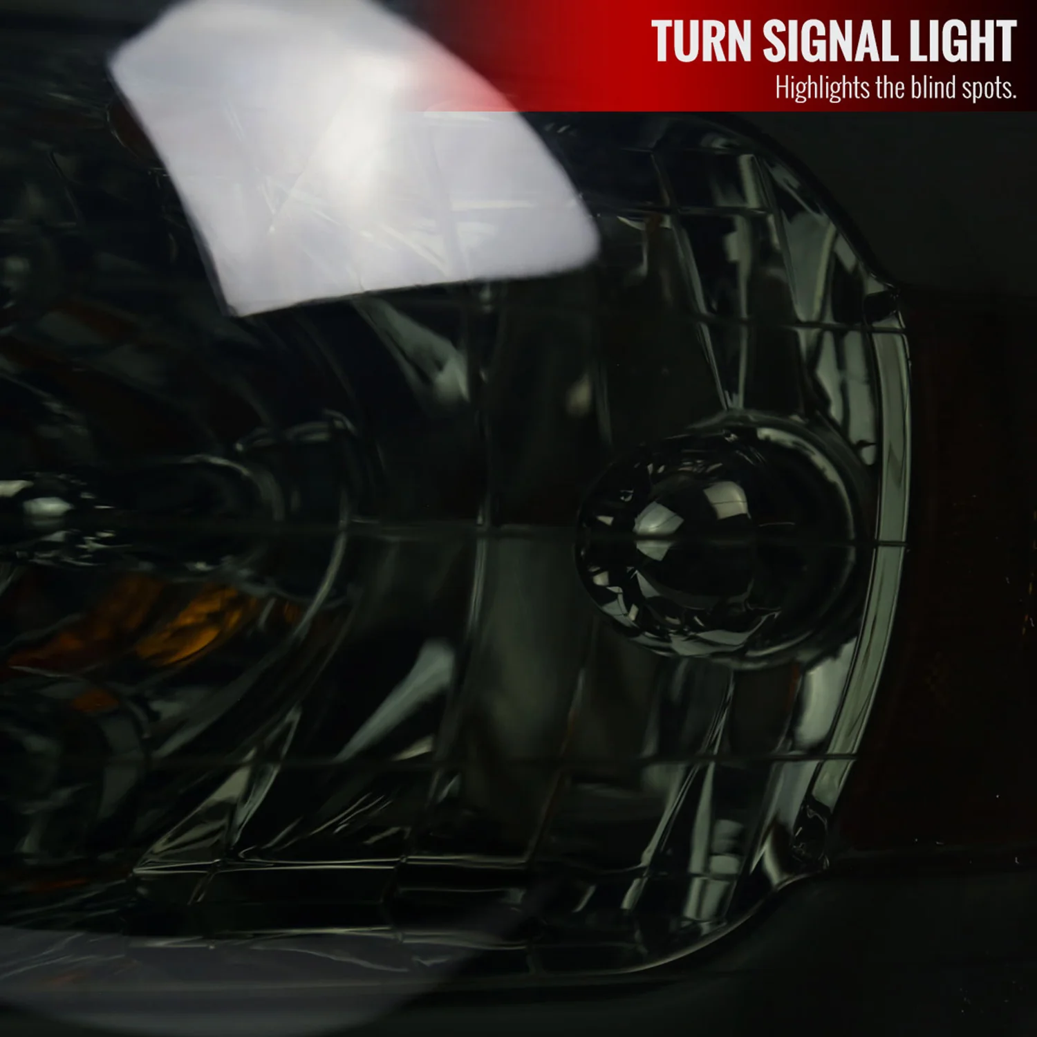 2002-2005 Dodge RAM 1500 /RAM 2500/3500 LED Tube Factory Headlights Smoked - Image 5