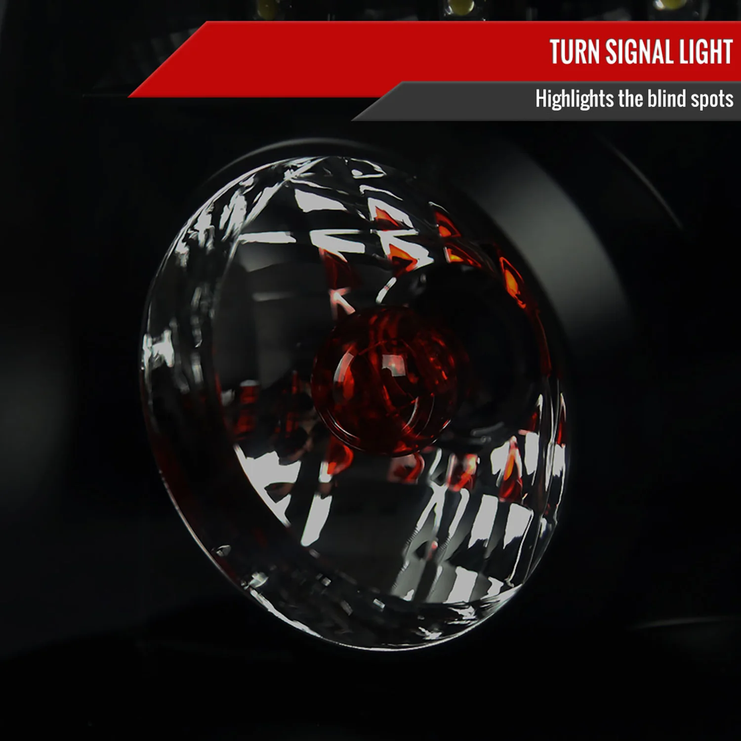 2002-2006 Cadillac Escalade Dual Halo Projector Headlights SMD LED Light Smoke - Image 5