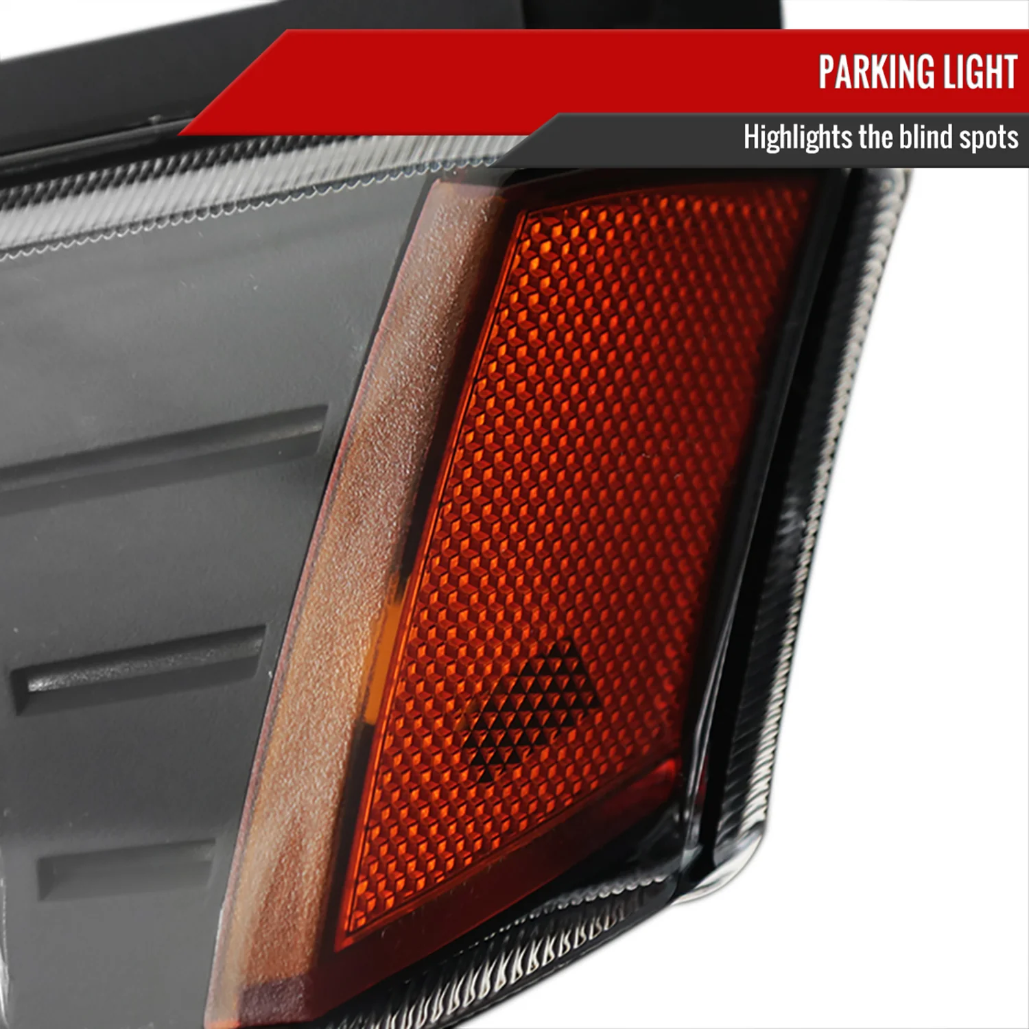 2002-2006 Chevy Avalanche 1500/2500 Factory Headlights Bumper & Signal Black - Image 5