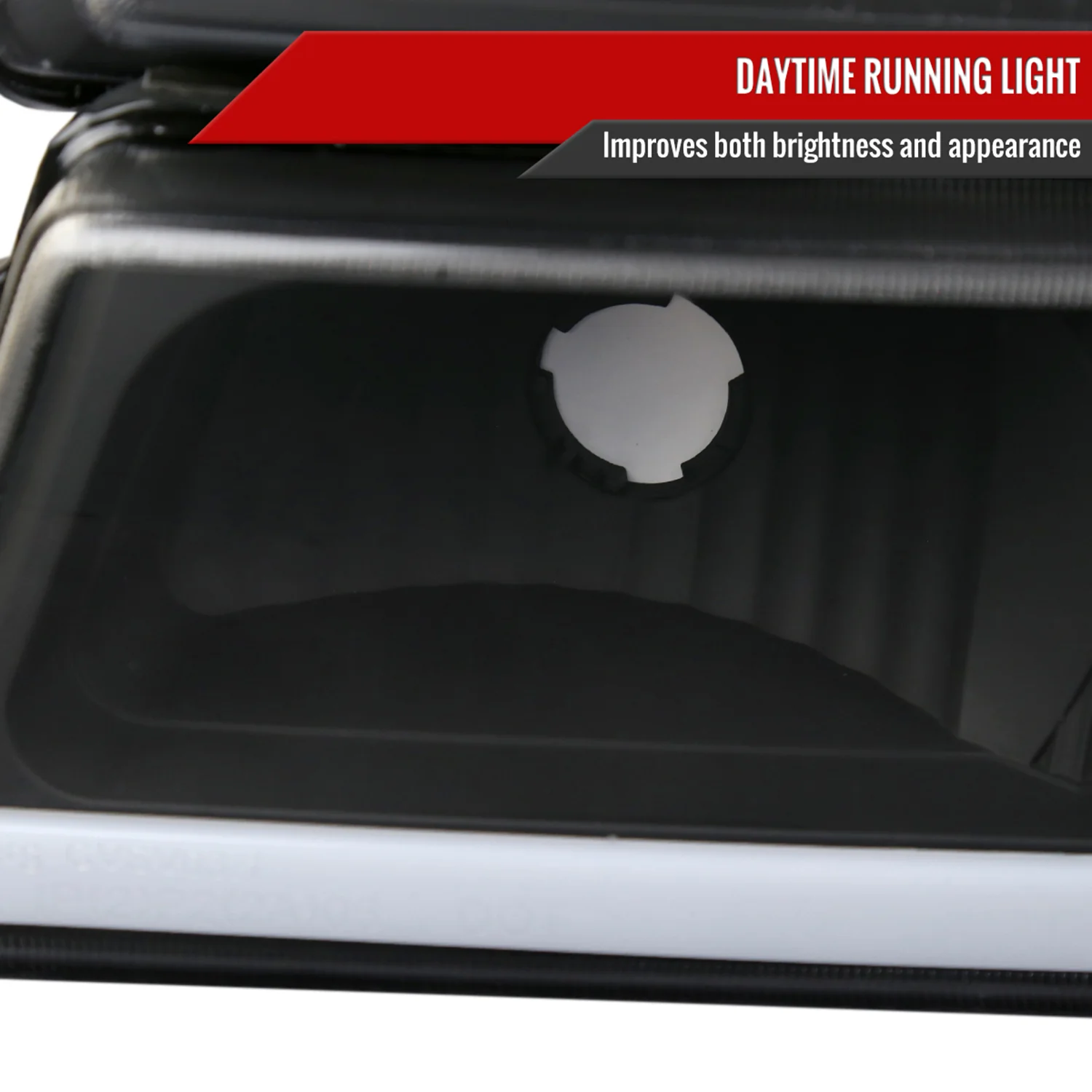 2002-2006 Chevy Avalanche/ Silverado LED Bar Factory Headlights&Bumper Lights - Image 6