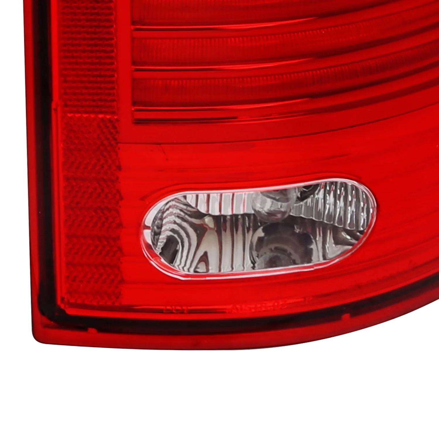 2002-2006 Dodge RAM V2 LED Tail Lights Chrome Housing/Red Clear Lens - Image 6
