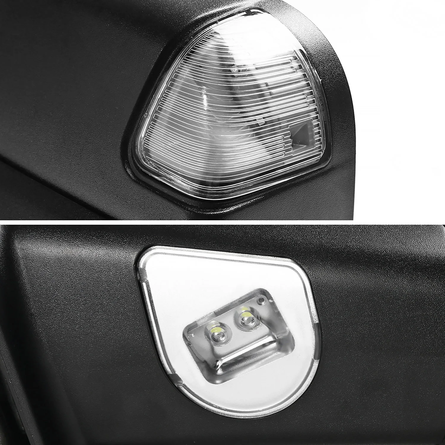 2002-2009 Dodge RAM 1500/2500/3500 Manual Foldable Side Mirrors & Turn Signal - Image 6