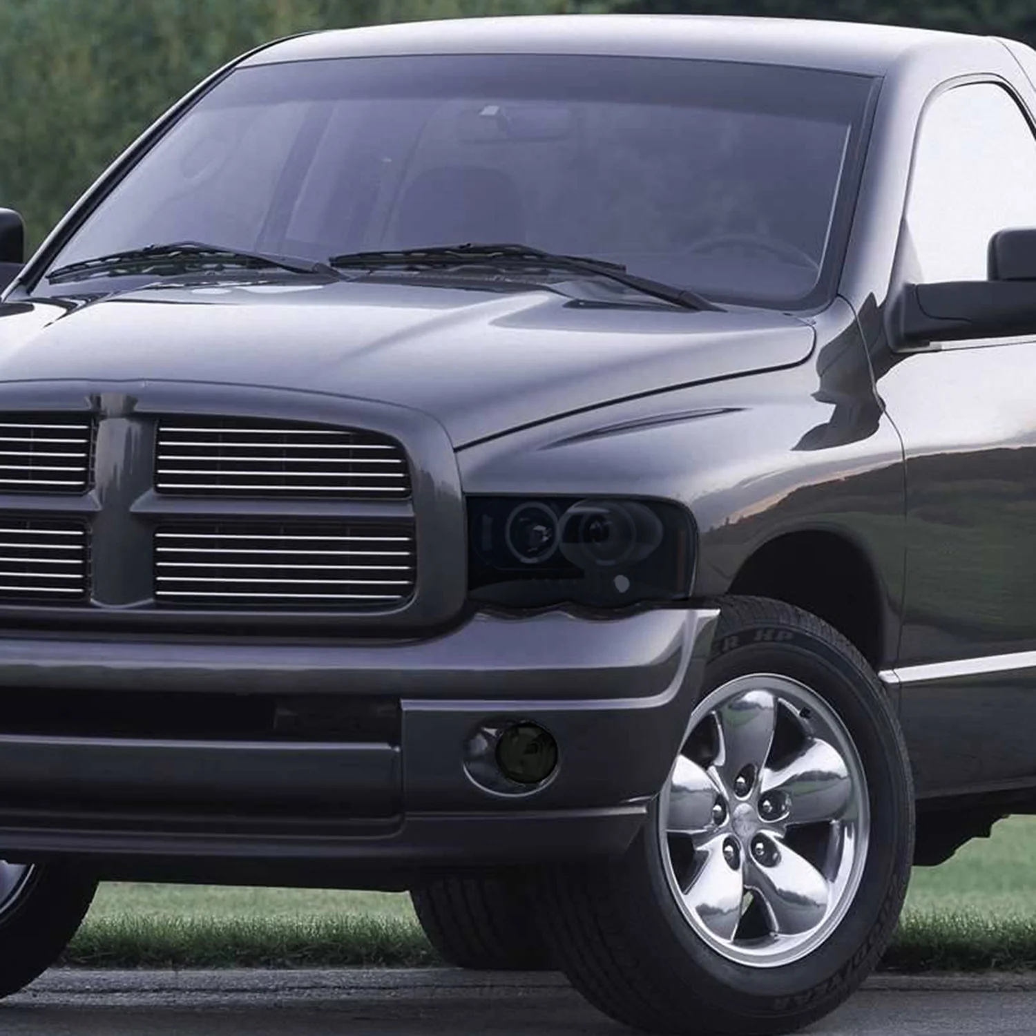 2002-2009 Dodge RAM/Durango 9006 Fog Lights Kit & Switch Chrome/Smoke - Image 10