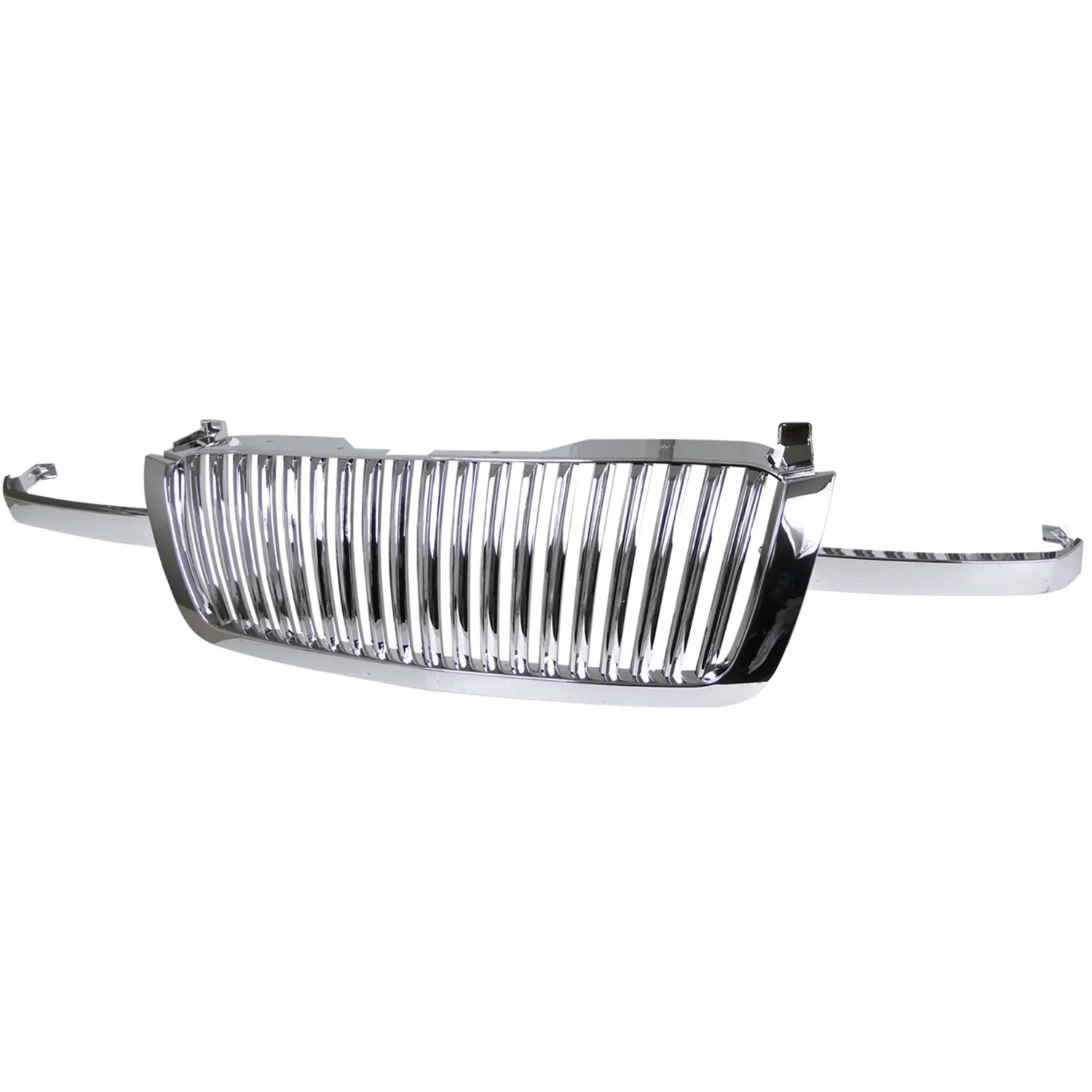2003-2006 Chevy Silverado/Avalanche Chrome ABS Conversion Vertical Grille
