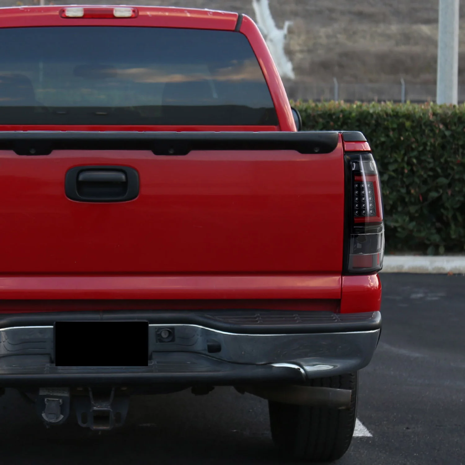 2003-2006 Chevy Silverado LED Tail Lights - G2 Jet Black Housing/Clear Lens - Image 10