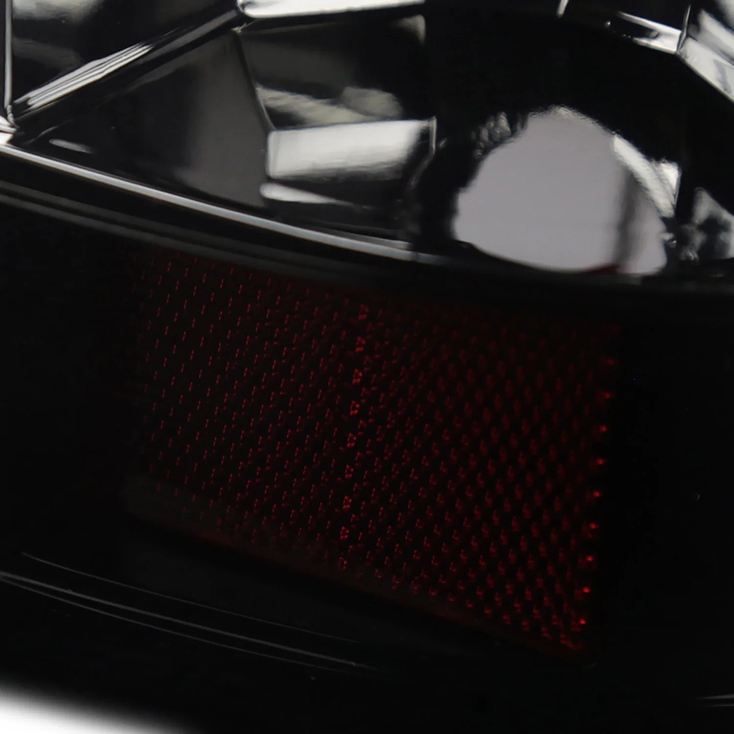 2003-2006 Chevy Silverado LED Tail Lights Glossy Black Housing/Smoke Lens - Image 5