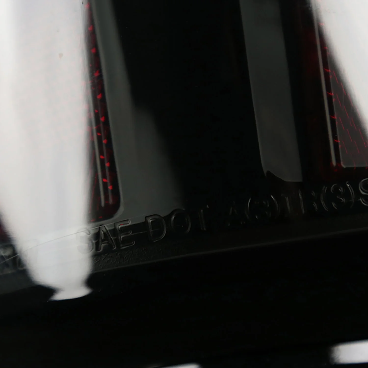 2003-2006 Chevy Silverado LED Tail Lights Glossy Black Housing/Smoke Lens - Image 7