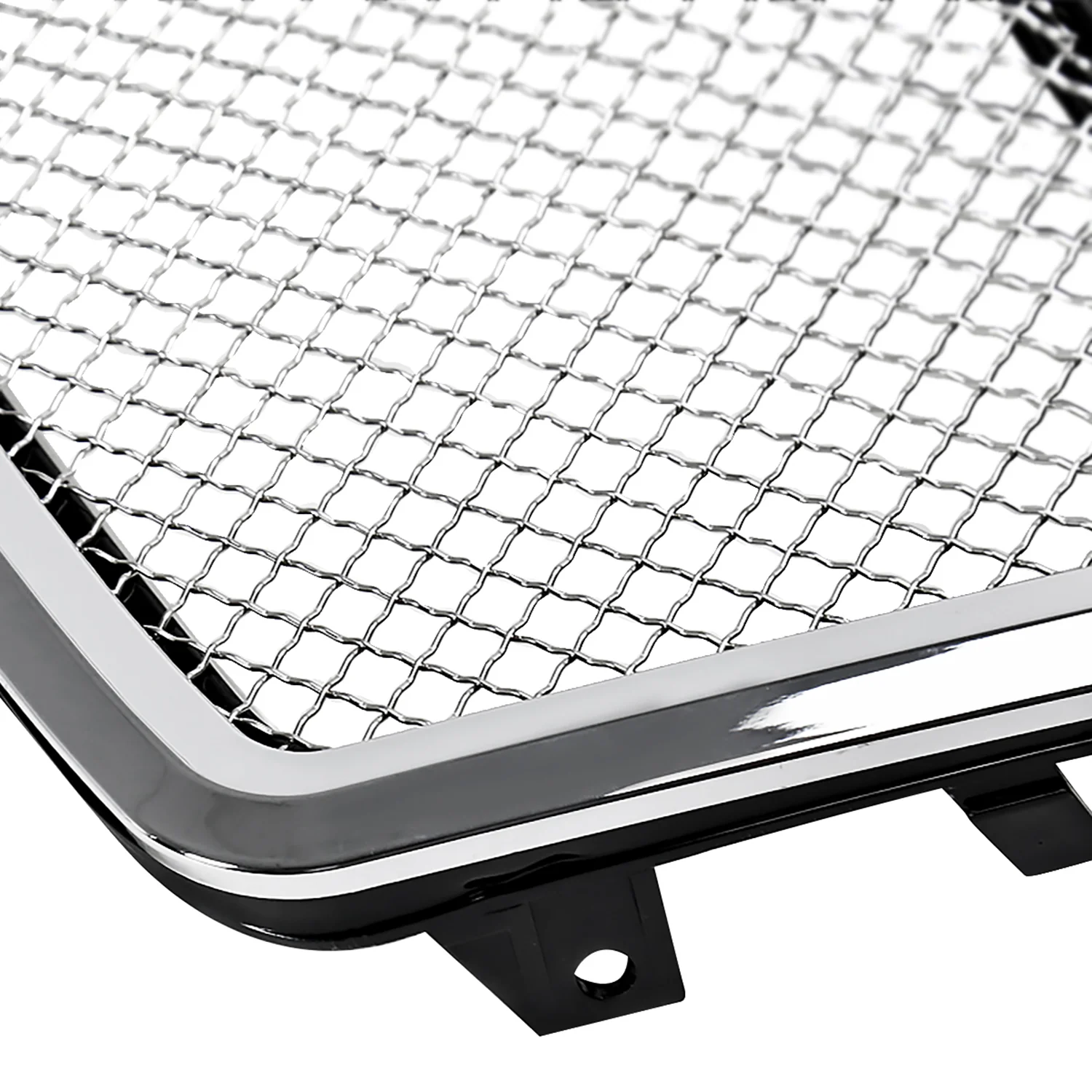 2003-2007 Cadillac CTS Chrome ABS Grille w/ Stainless Steel Mesh - Image 4
