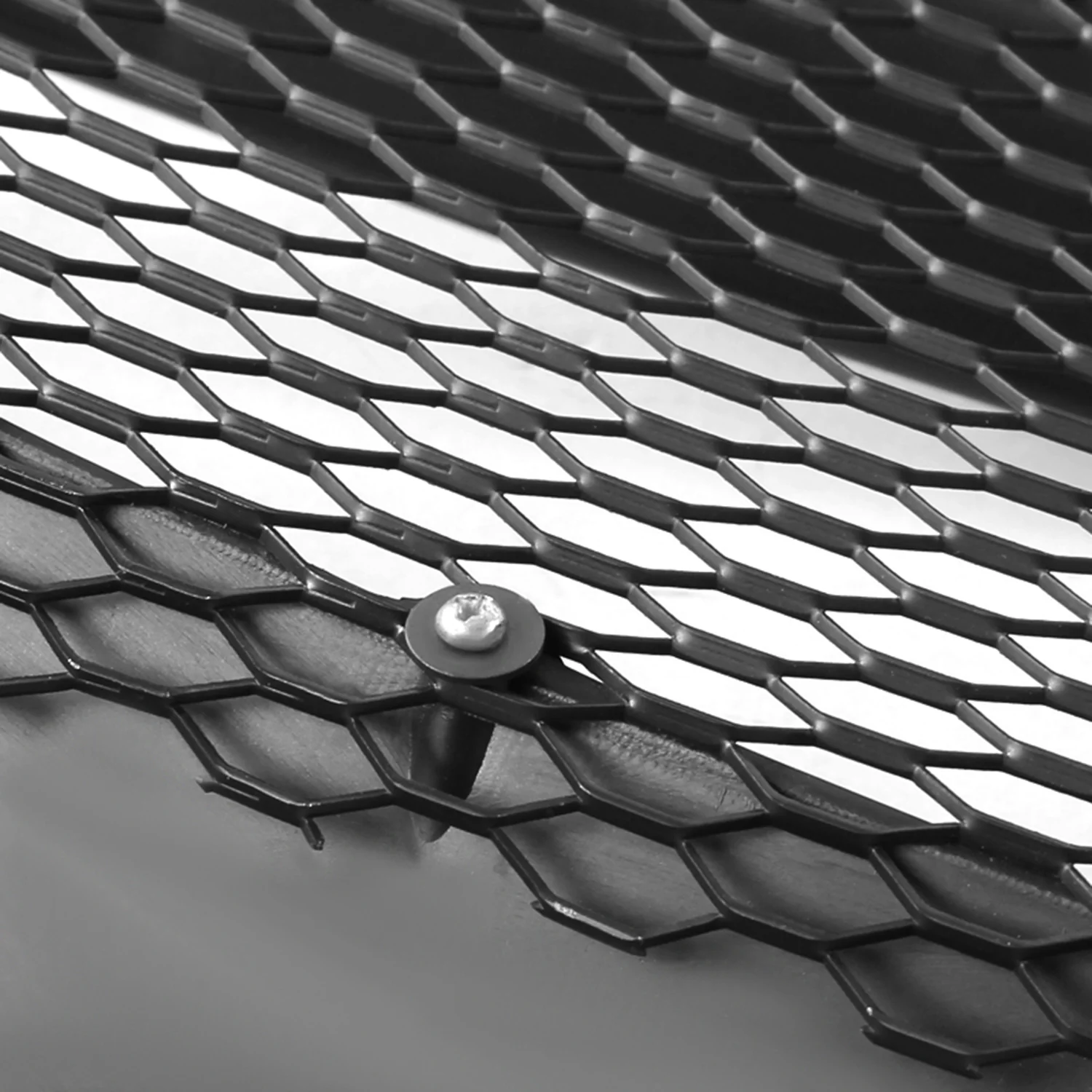 2003-2007 Infiniti G35 Coupe Black ABS Sport Style Mesh Grille - Image 7