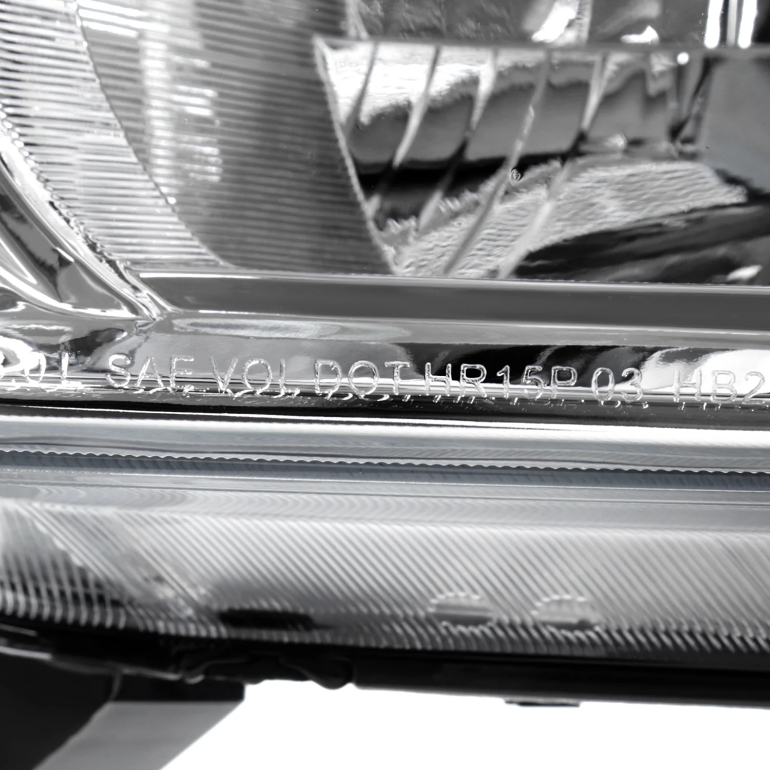 2003-2008 Honda Element Factory Style Headlights Chrome Housing/Clear Lens - Image 6