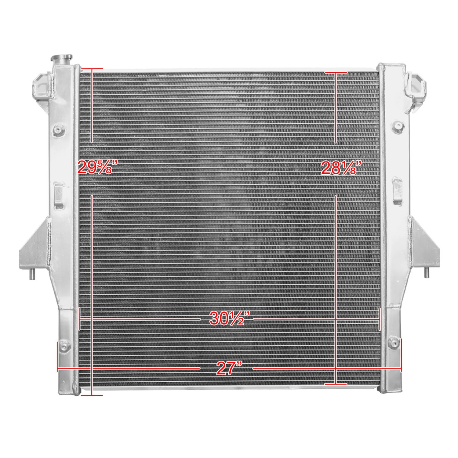 2003-2009 Dodge RAM 2500/3500 5.9L/6.7L Cummins 2Row Performance Radiator - Image 3
