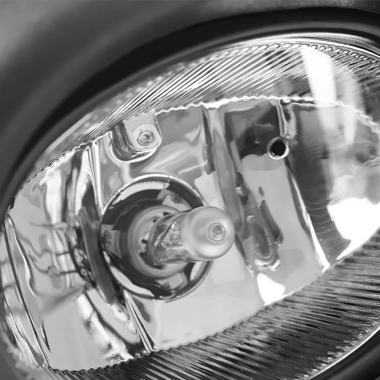 2004-2005 Acura TSX H11 Fog Lights Kit Chrome Housing/Clear Lens - Image 2