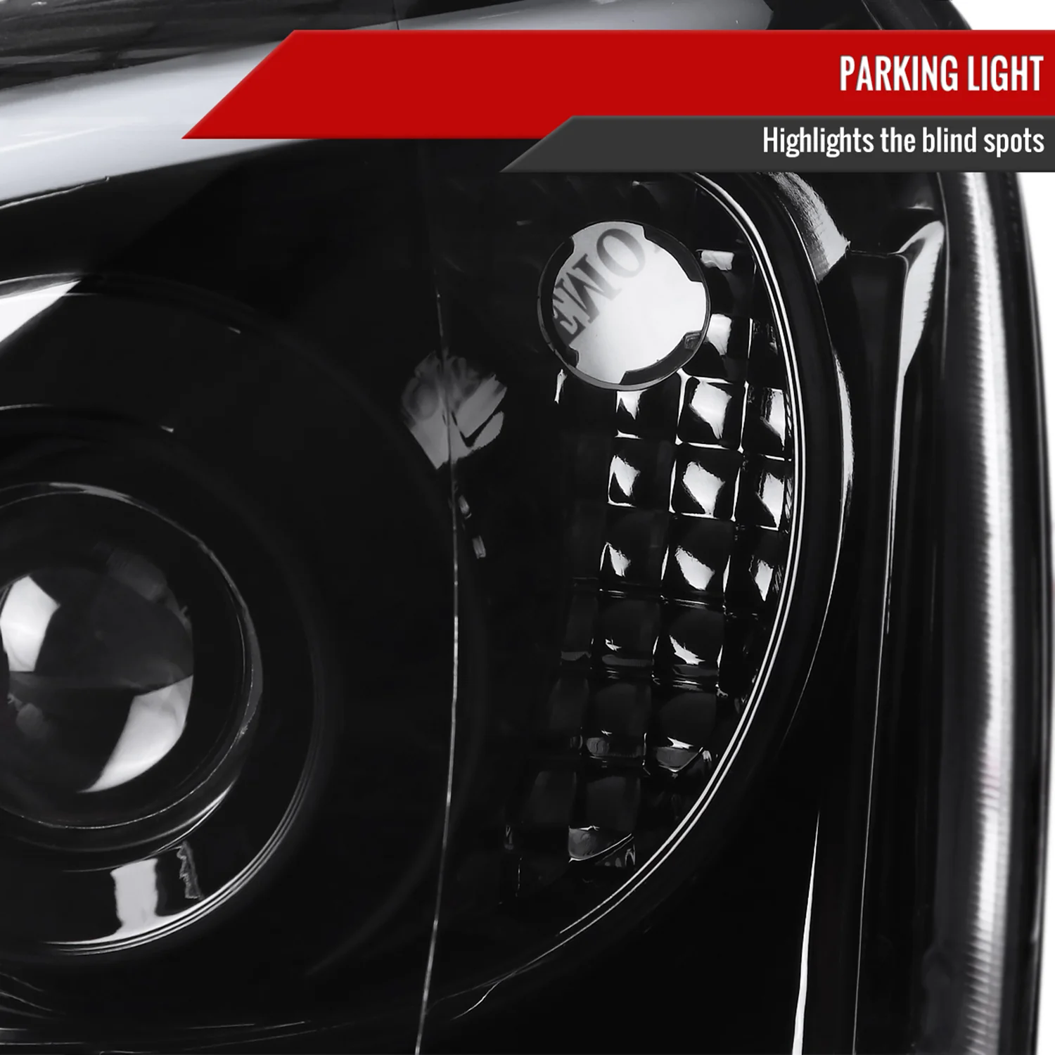 2004-2005 Subaru Impreza WRX/STI Outback Projector Headlights LED Light Black - Image 6