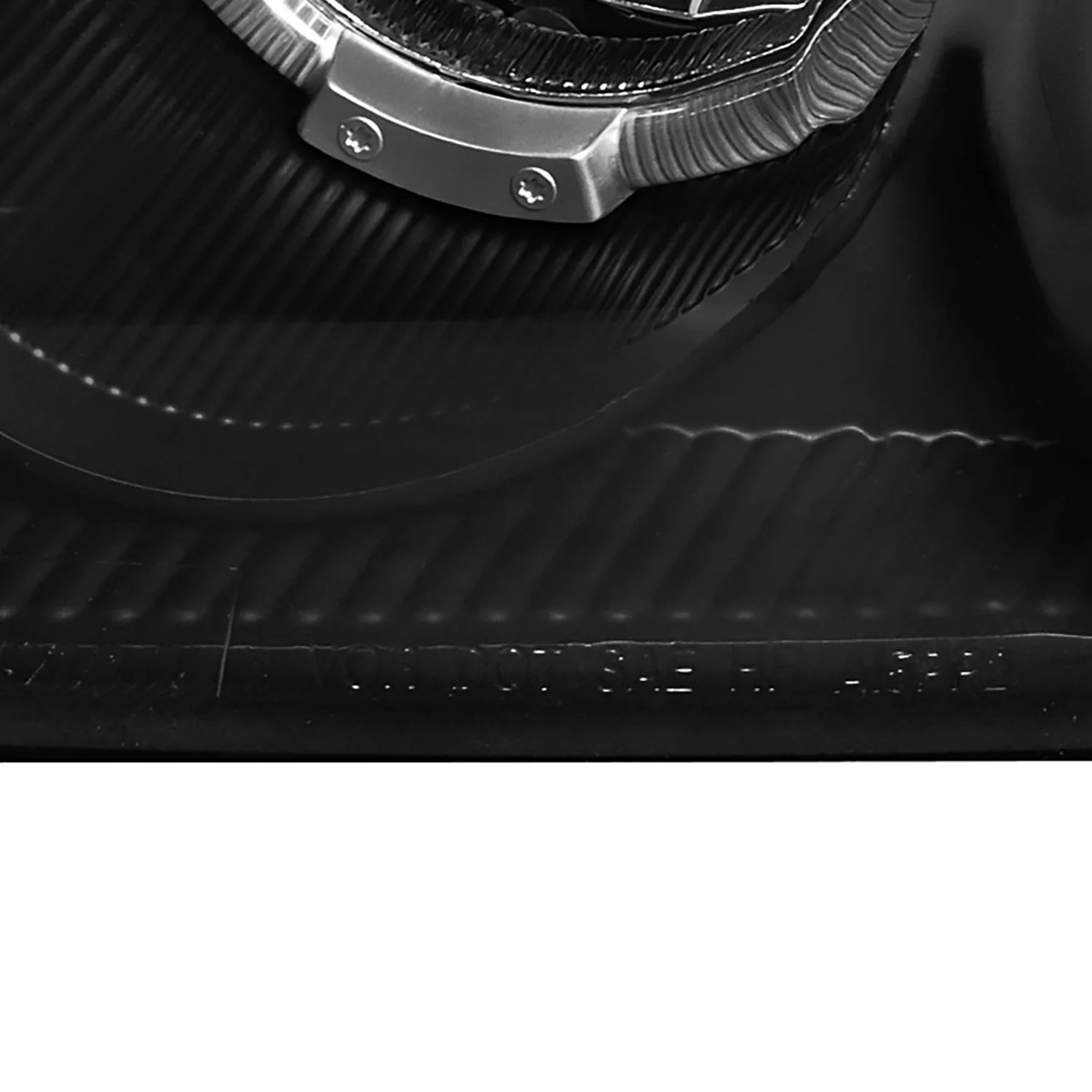 2004-2006 Nissan Sentra Dual Halo Projector Headlights Matte Black/Clear Lens - Image 6