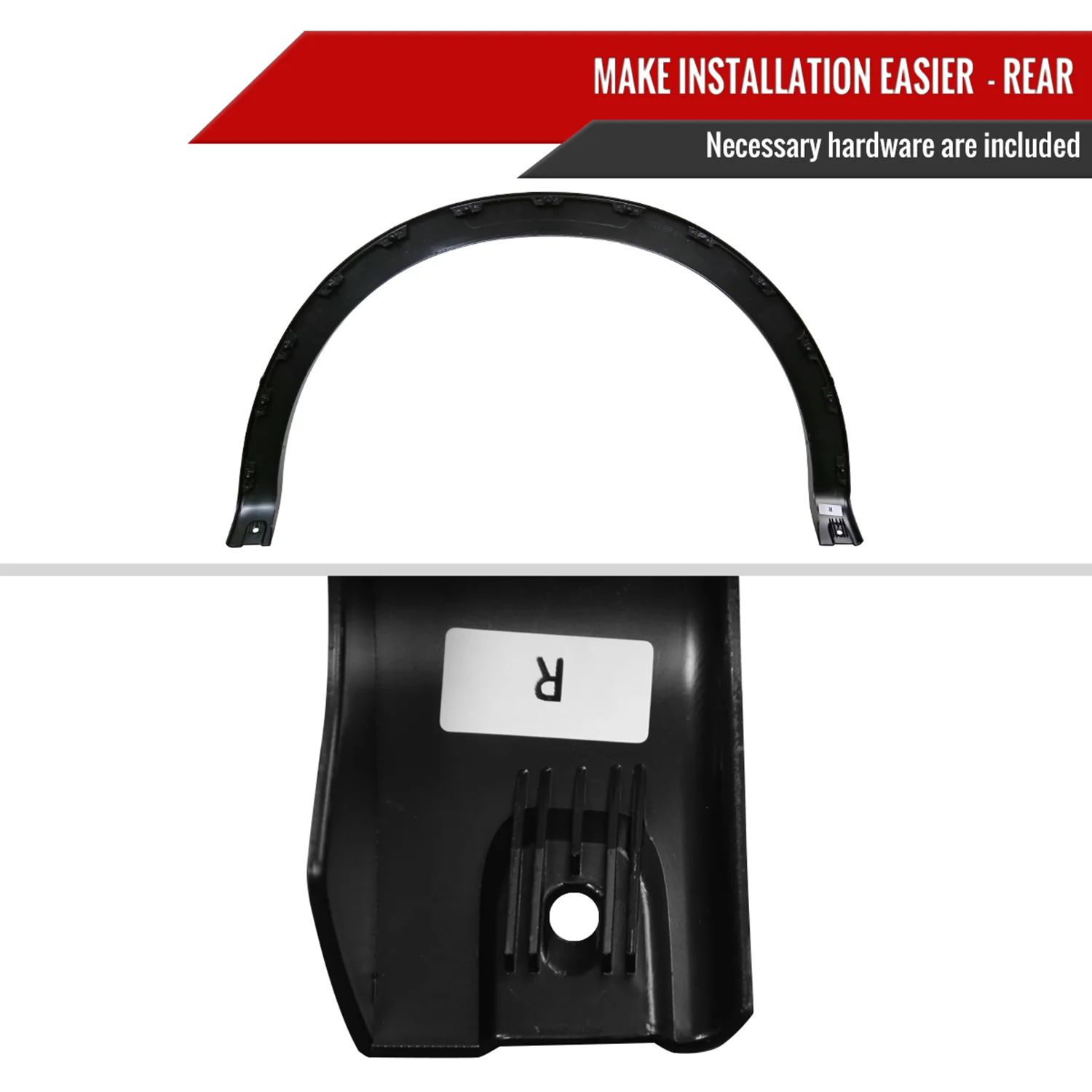 2004-2008 Ford F-150/ 07-2008 Lincoln Mark LT Factory OE Style Fender Flares - Image 7