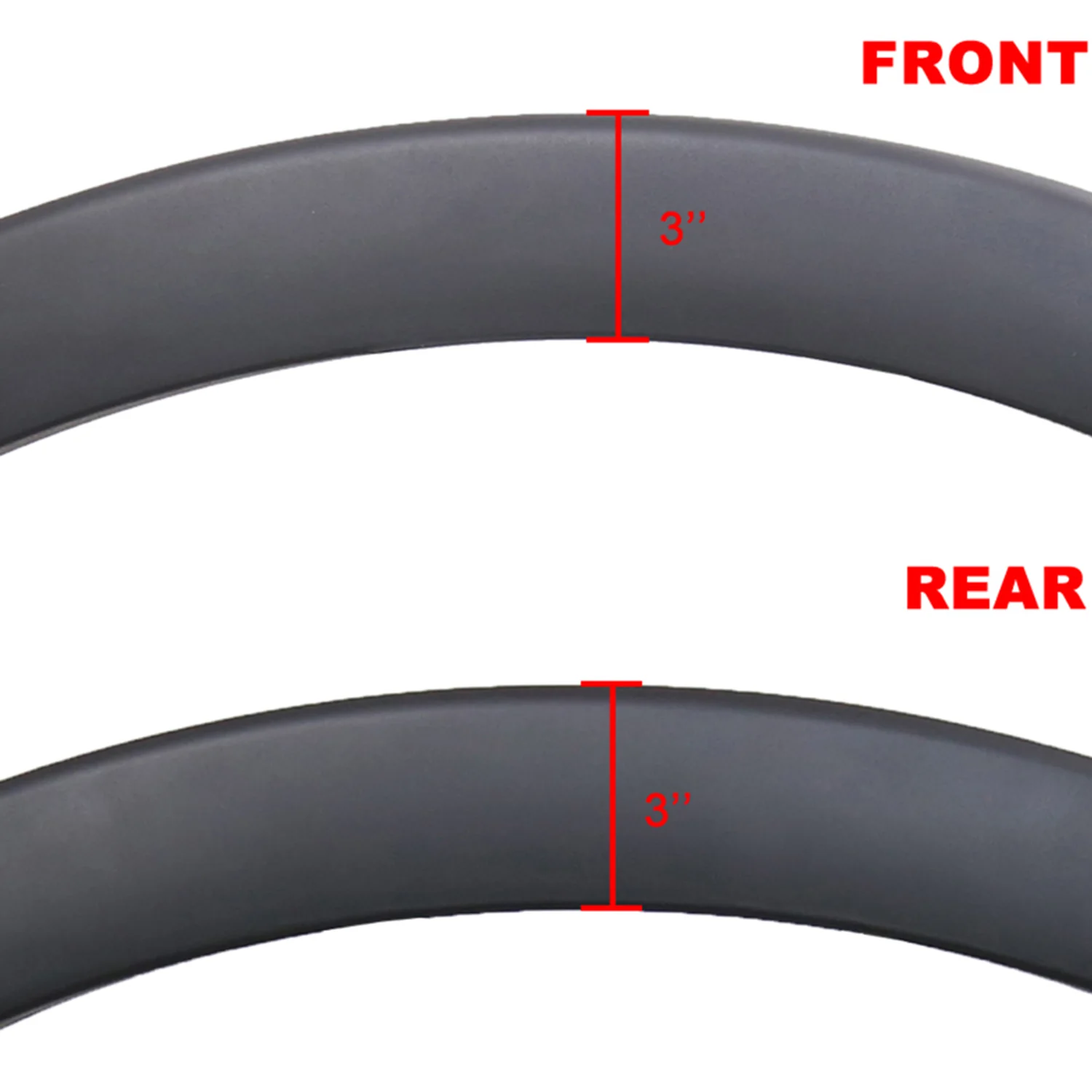 2004-2008 Ford F-150 Flareside Smooth Factory OE Style Fender Flares - Image 2