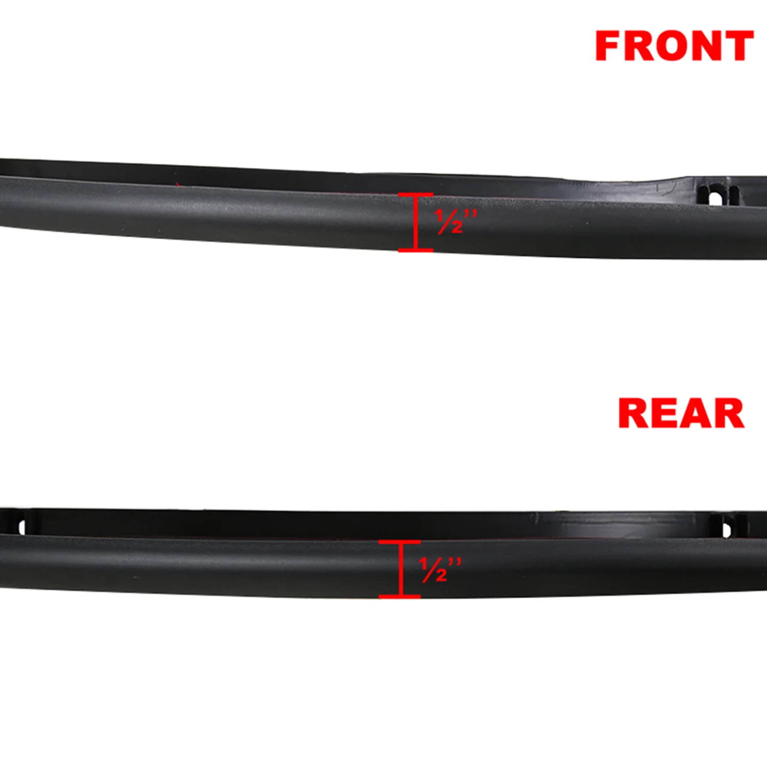 2004-2008 Ford F-150 Flareside Smooth Factory OE Style Fender Flares - Image 3