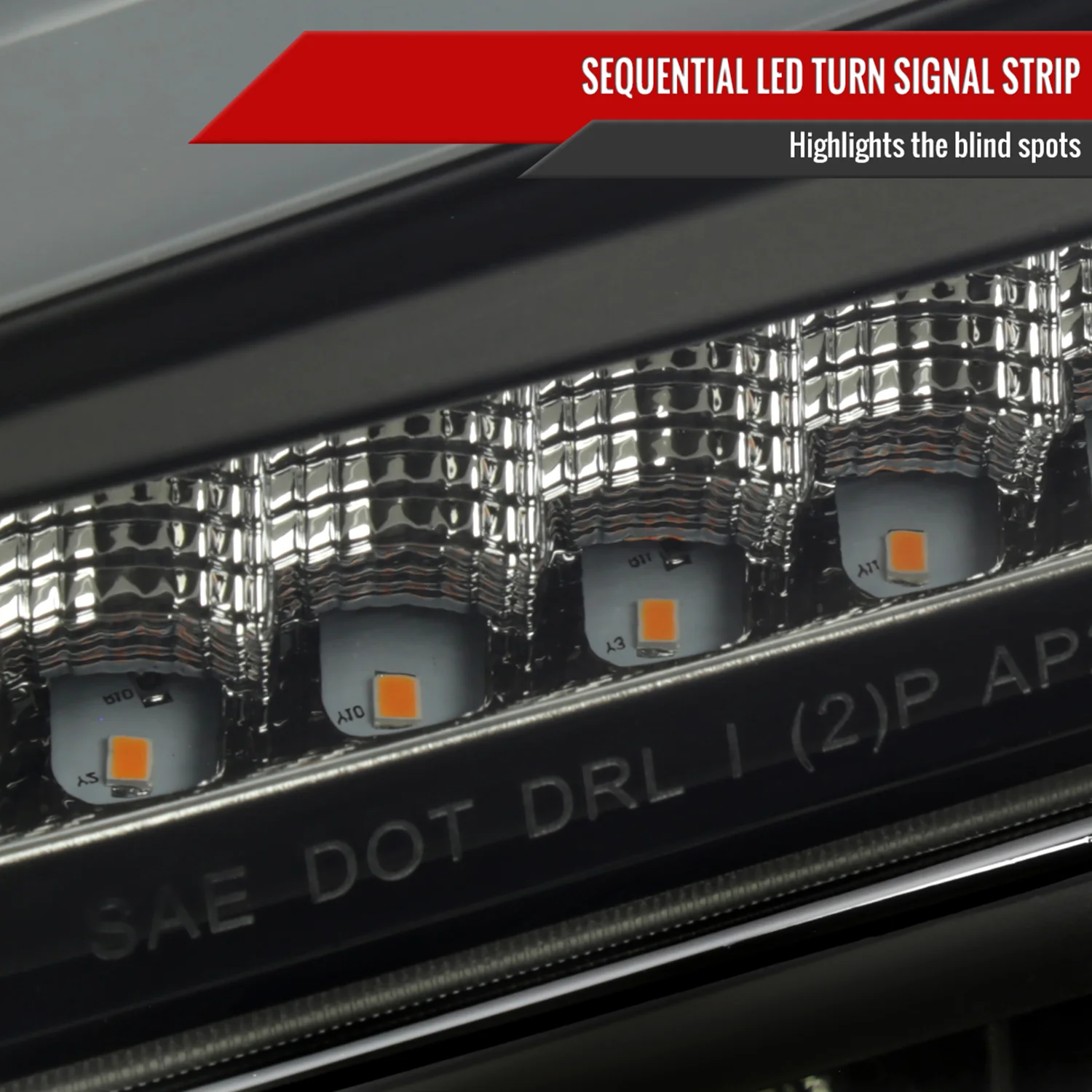 2004-2012 Chevy Colorado/ Canyon/ISUZU I-Series Factory Headlights LED Smoke - Image 6