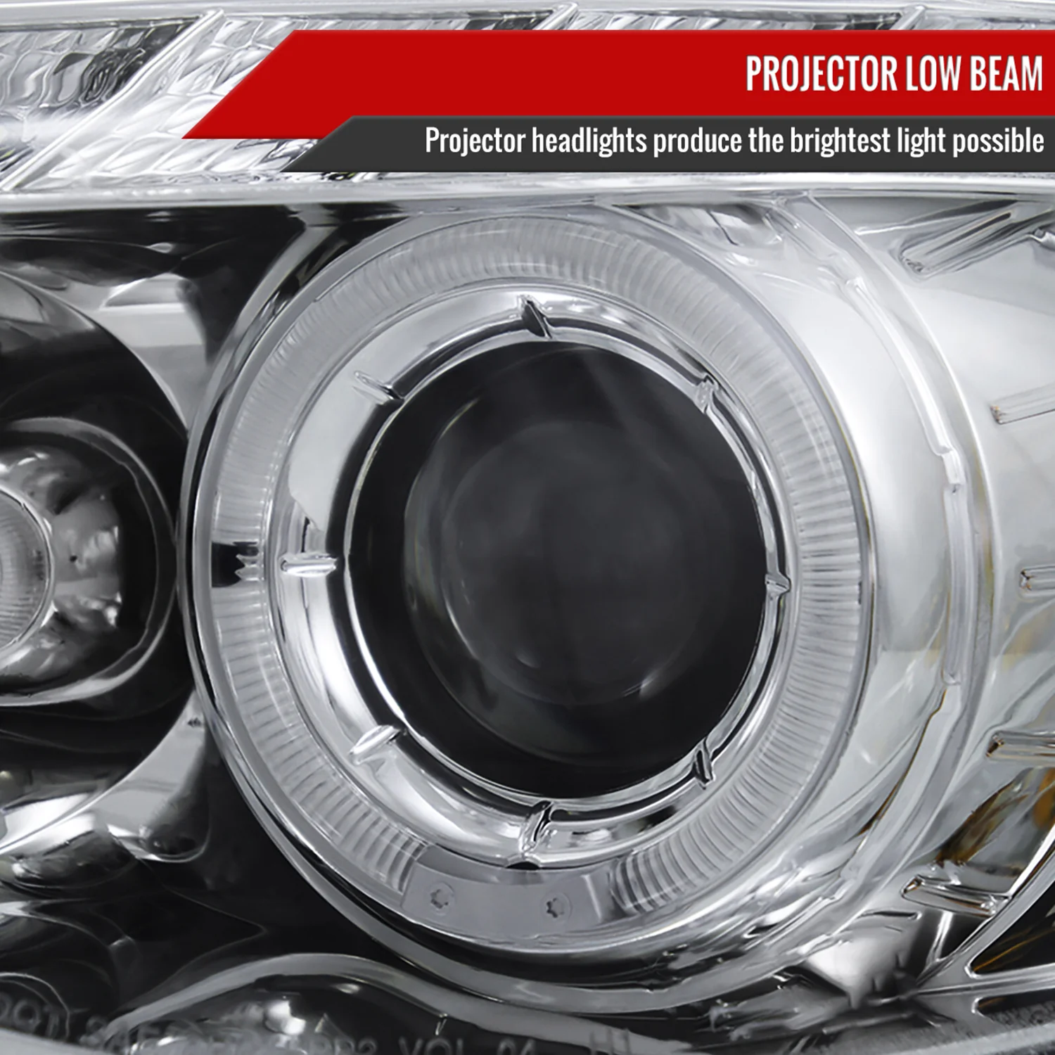 2004-2013 BMW E81 E82 E87 E88 Dual Halo Projector Headlights LED Light Chrome - Image 3
