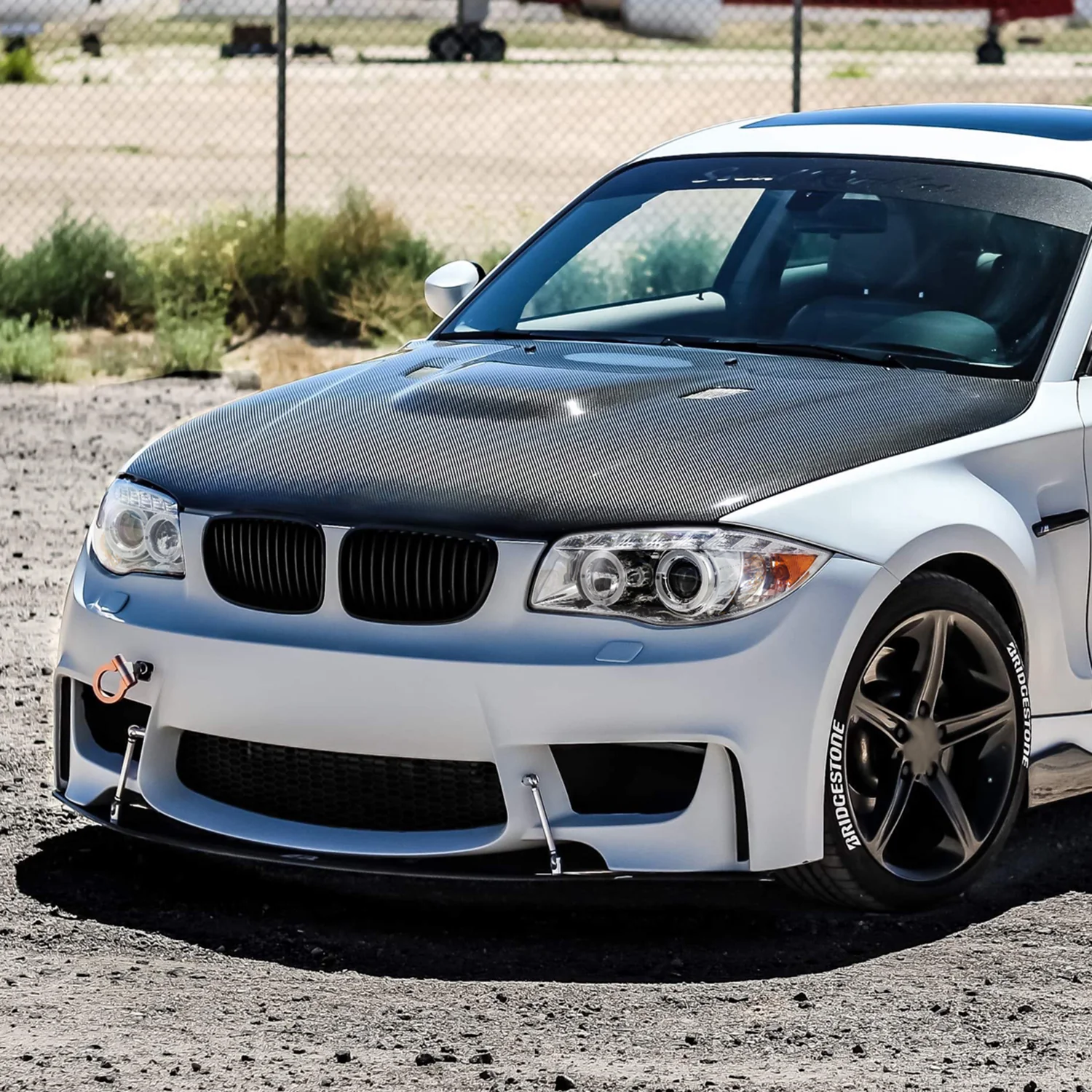 2004-2013 BMW E81 E82 E87 E88 Dual Halo Projector Headlights LED Light Chrome - Image 9