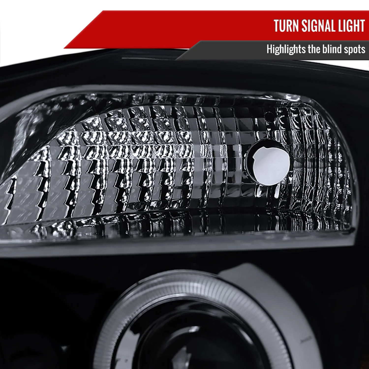 2004-2015 Nissan Titan/ 2004-2007 Armada Dual Halo Projector Headlights Black - Image 6