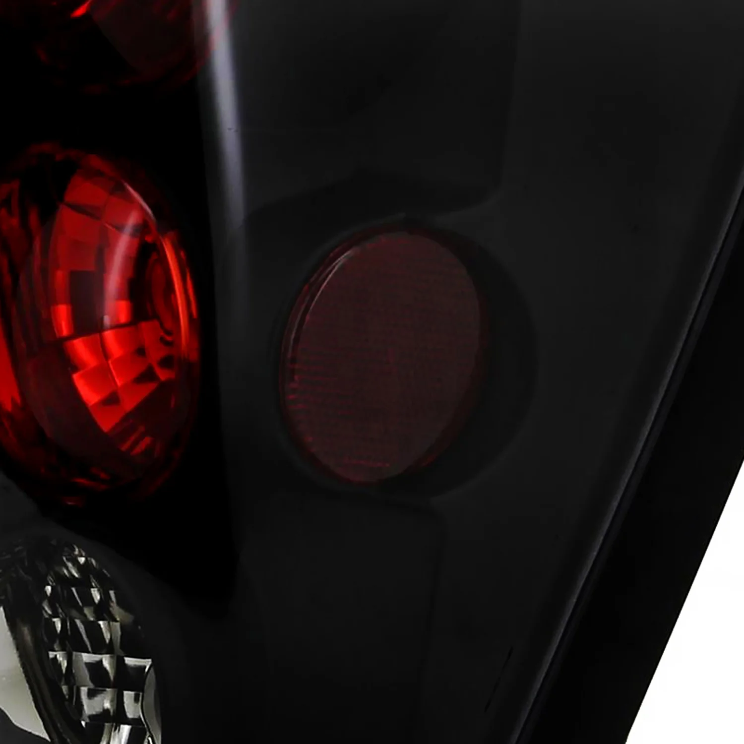 2005-2006 Jeep Grand Cherokee Tail Lights Matte Black Housing/Clear Lens - Image 5