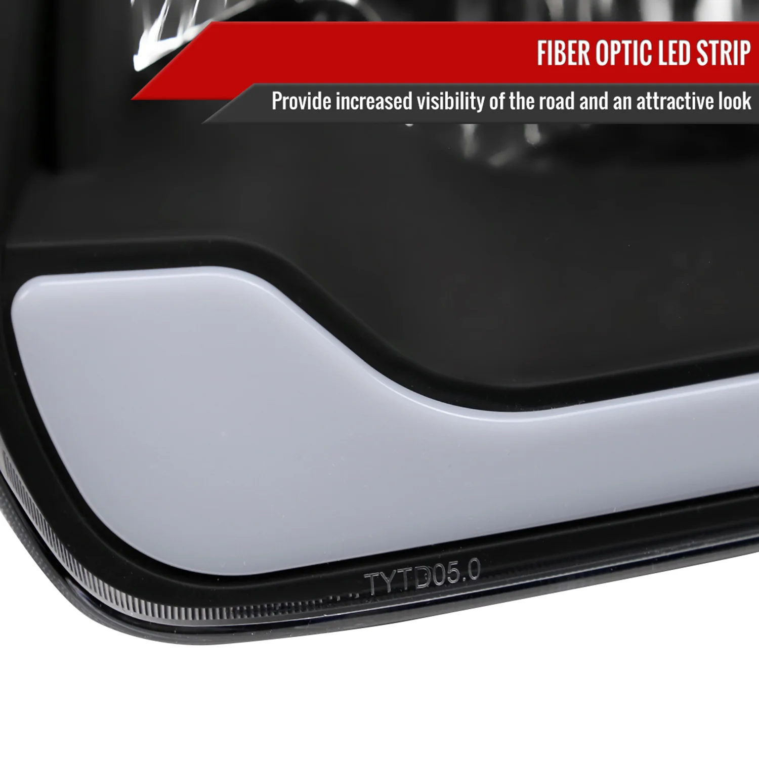 2005-2006 Toyota Tundra/05-2007 Sequoia LED Headlights Corner Lamps Amber &Black - Image 4