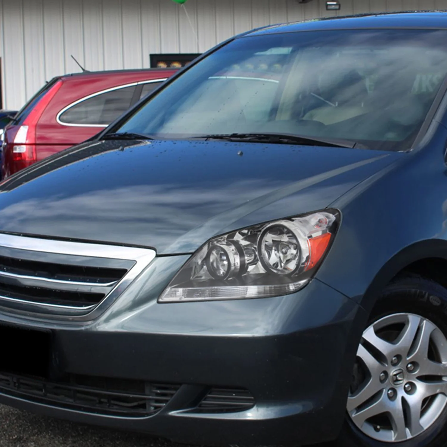 2005-2007 Honda Odyssey Factory Crystal Headlights w/9006 Bulbs Chrome/Clear - Image 10