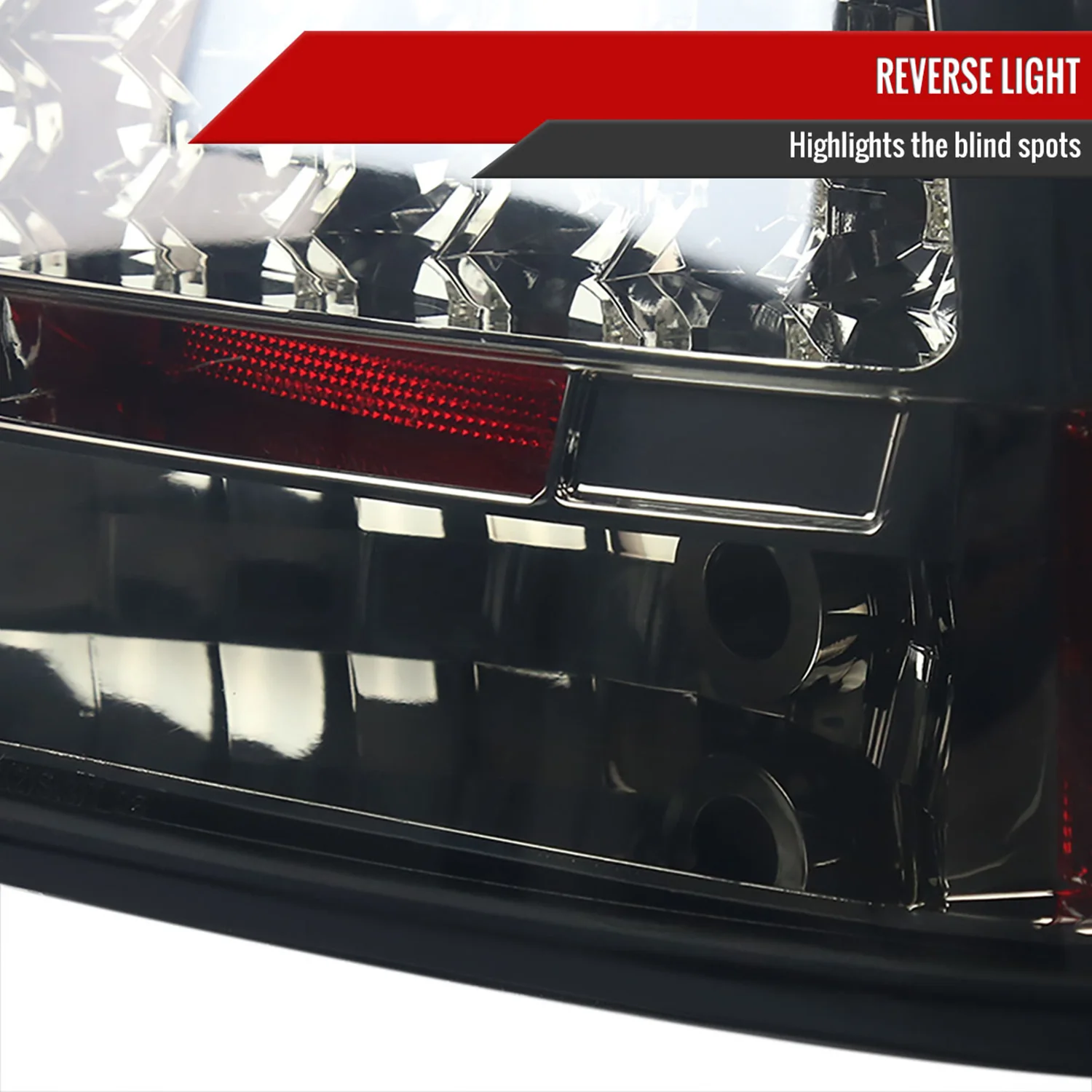 2005-2008 Dodge Charger LED Tail Lights Chrome Housing/Smoke Lens - Image 5