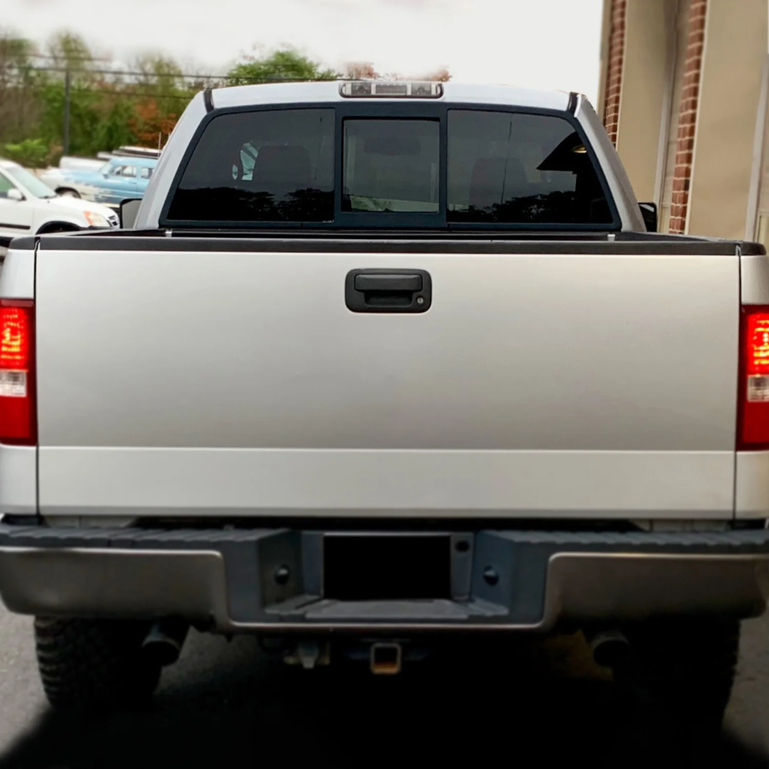 2005-2008 Ford F-150/2006-2008 Lincoln Mark LT Black ABS Tailgate Cap Cover - Image 9