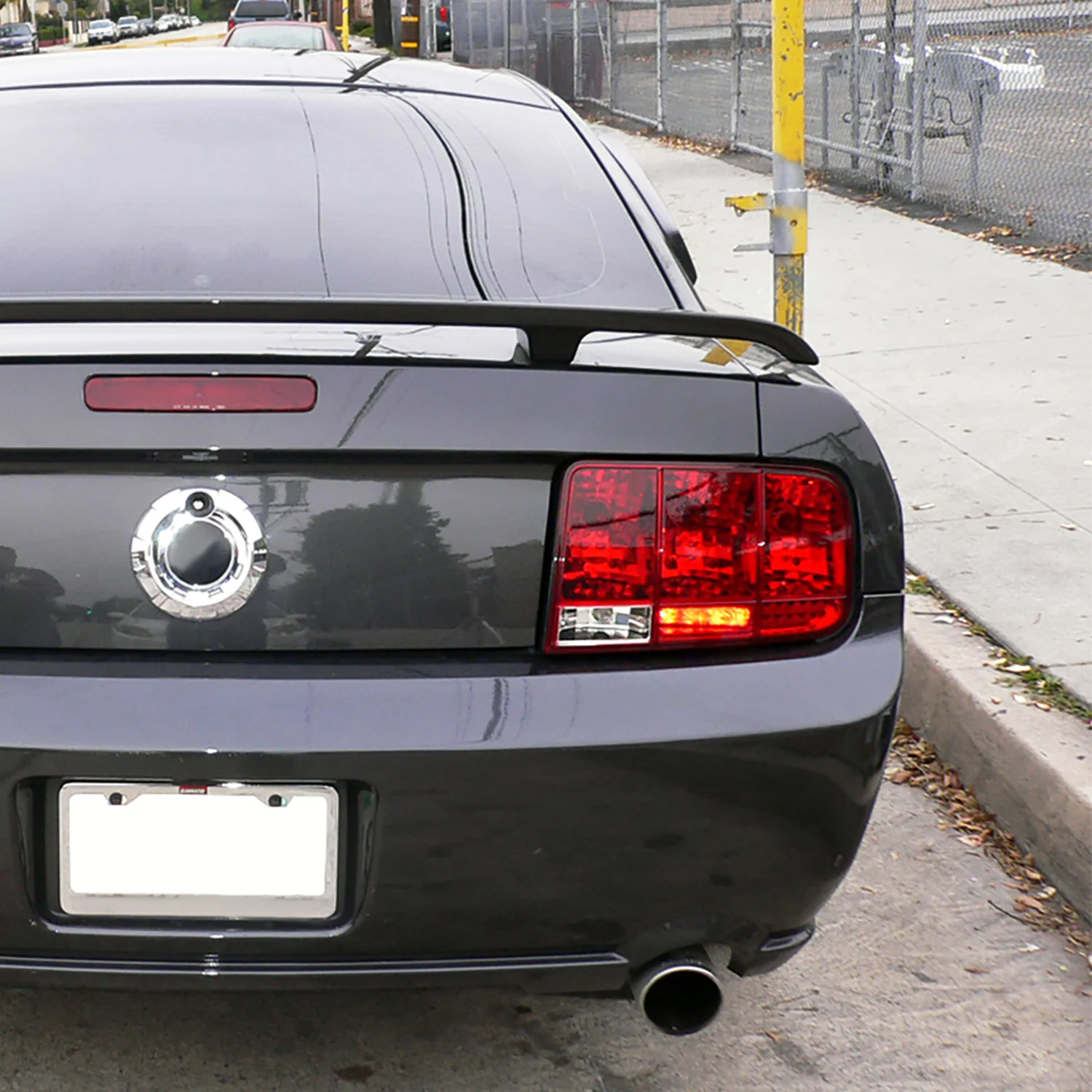 2005-2009 Ford Mustang Sequential Tail Lights Chrome Housing/Red Lens - Image 10